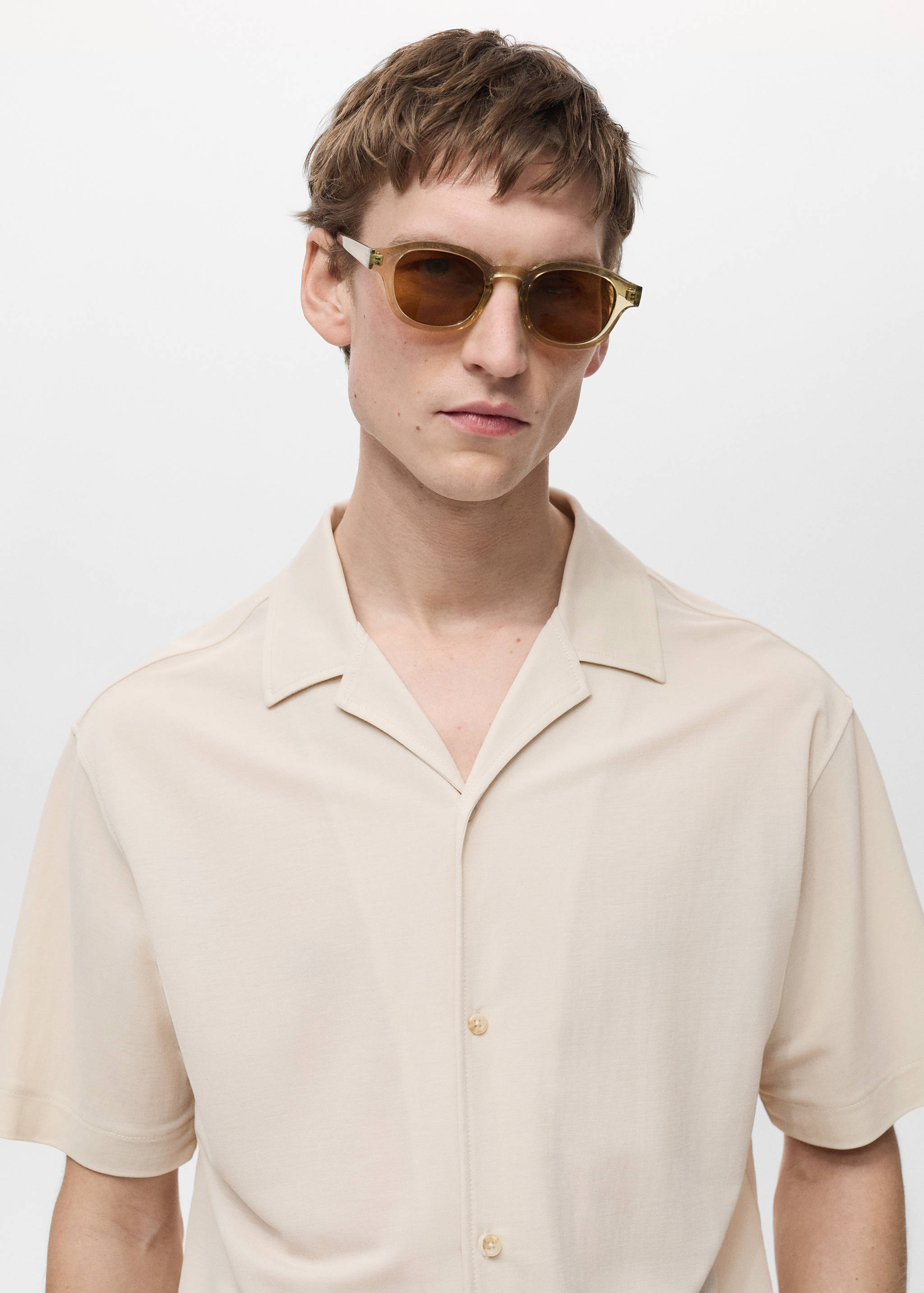 Chemise modal col bowling - Détail de l'article 1