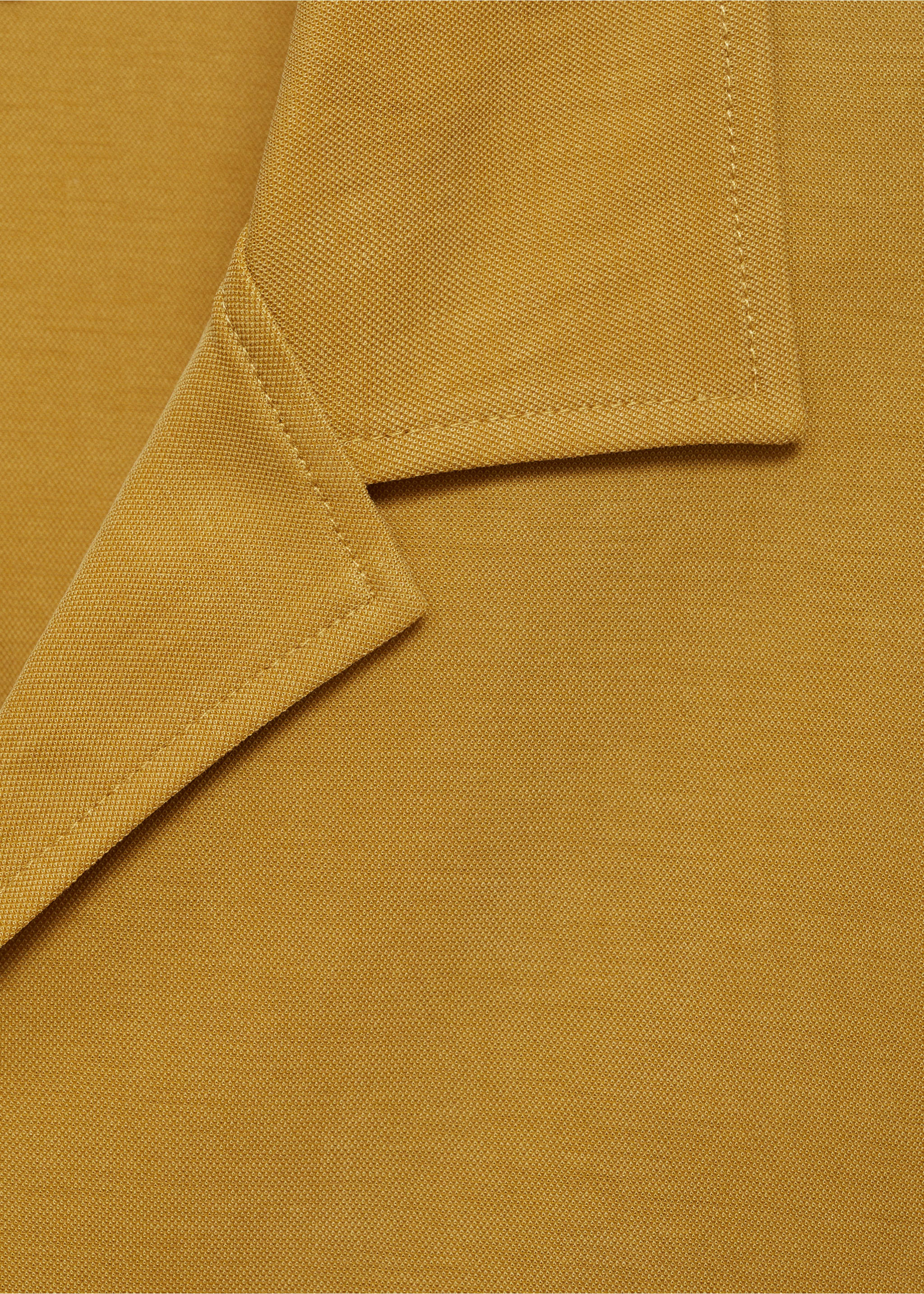 Modalna košulja s kuglačkim ovratnikom - Detalji artikla 8, Curry žuta. Ref: 87065923-00.