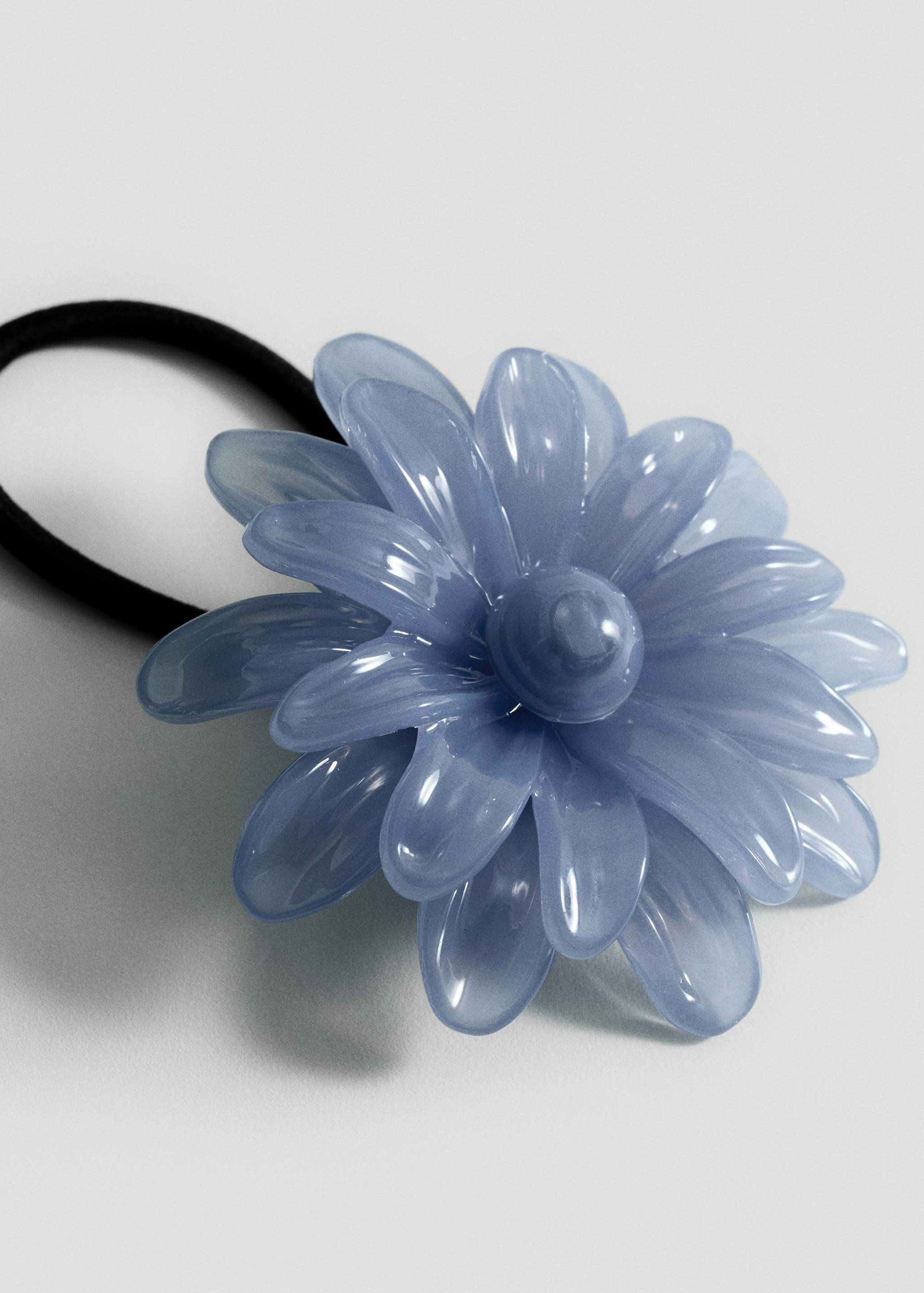 Rubber band with flower detail - Medium plane