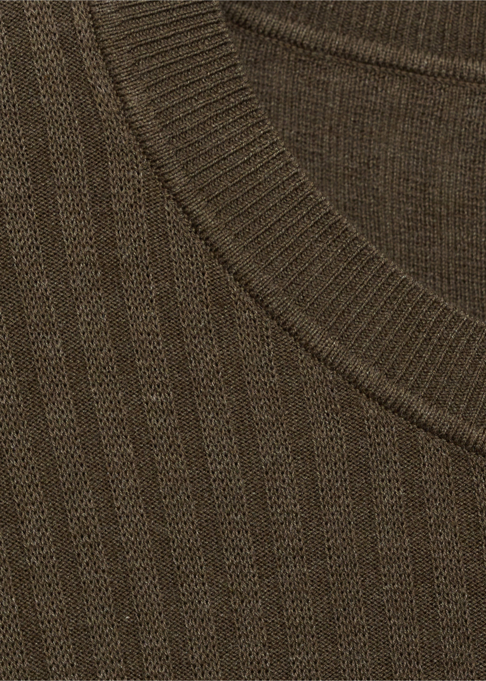 Camiseta rayas textura - Detalle del artículo 8, Marrón. Ref: 87065933-00.