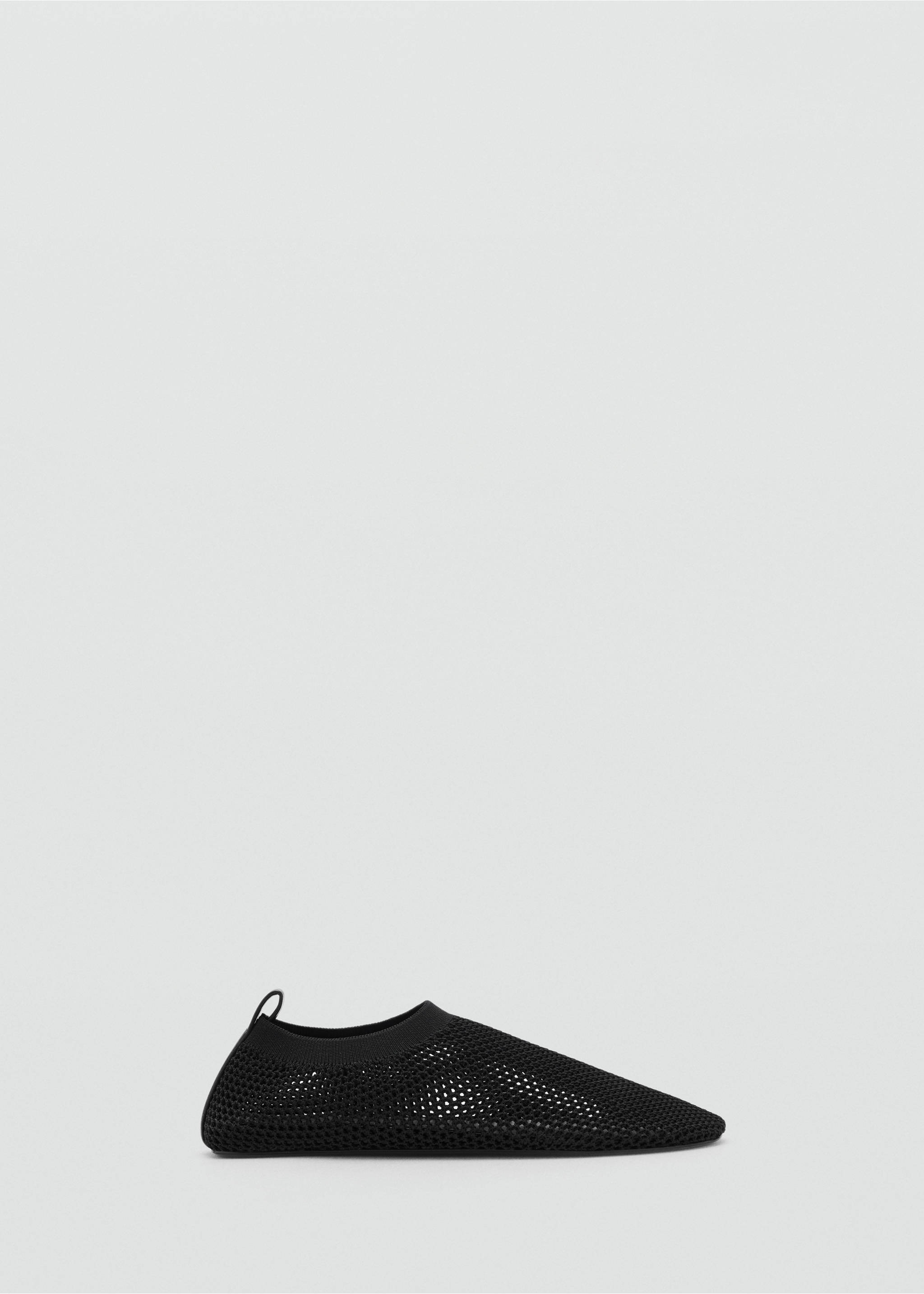 Soft mesh shoes - Article without model, Black. Ref: 87065935-00.