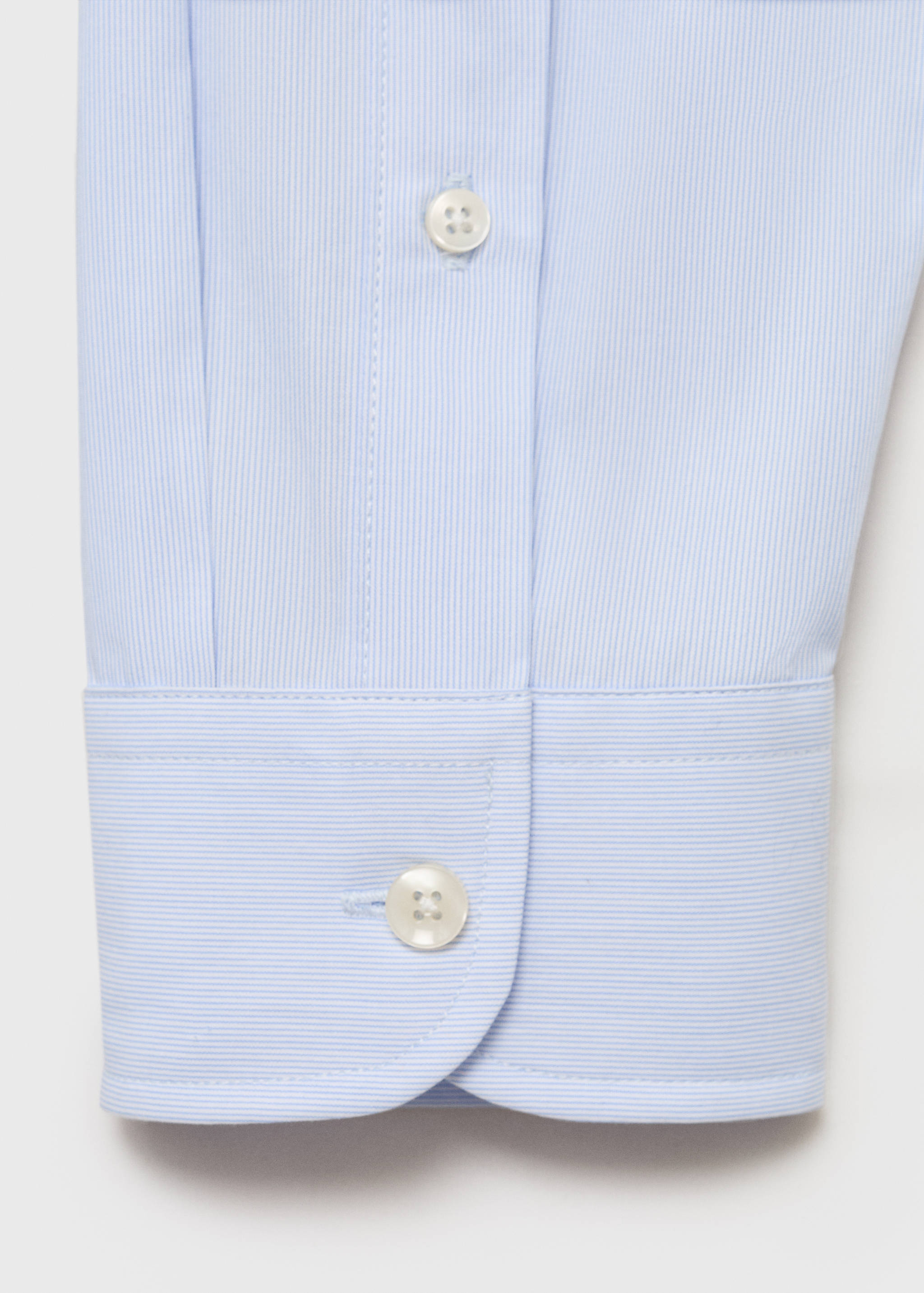 Chemise 100 % coton rayures slim-fit - Détail de l'article 0