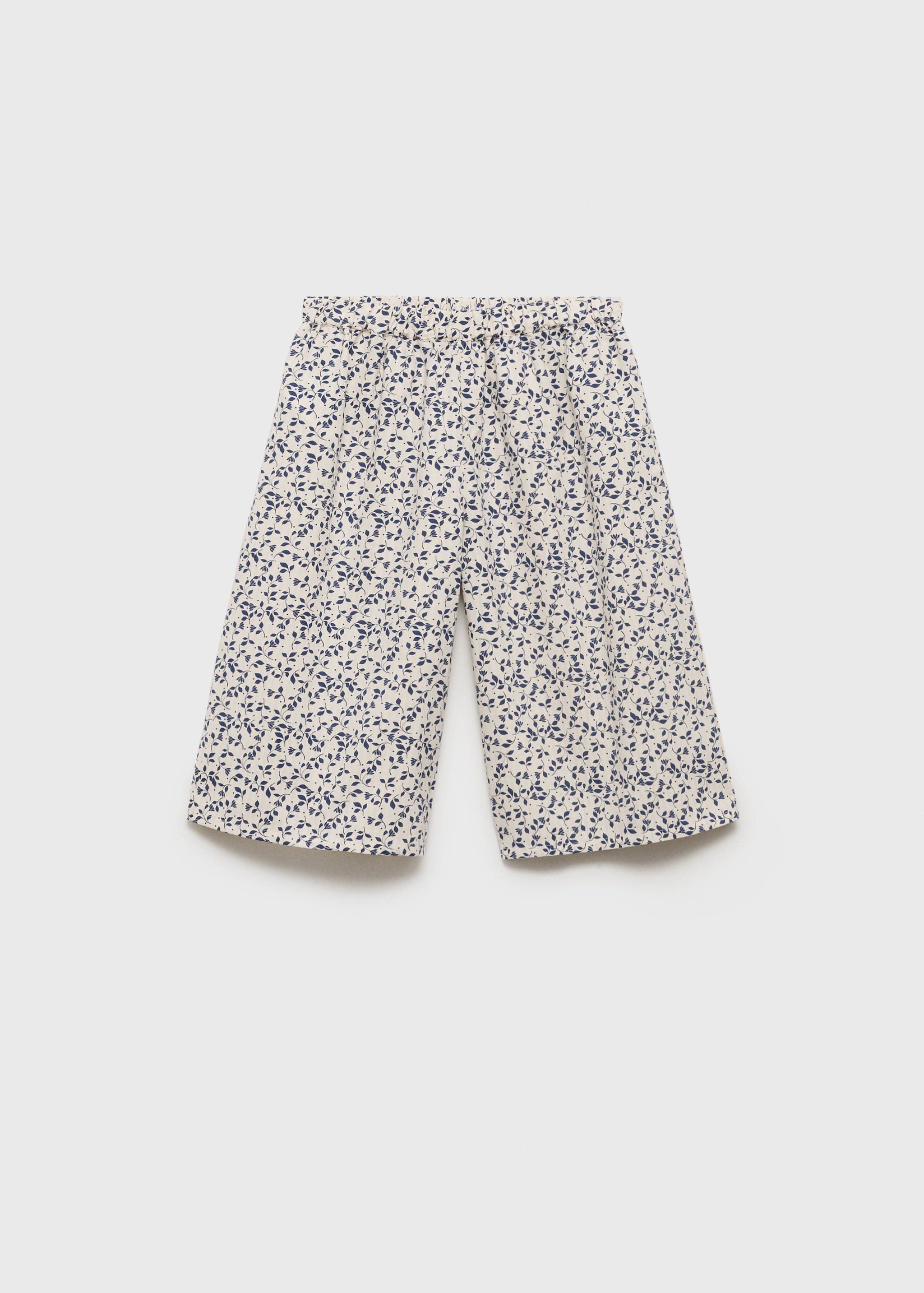 Gerade Hose mit floralem Print - Artikel ohne Model