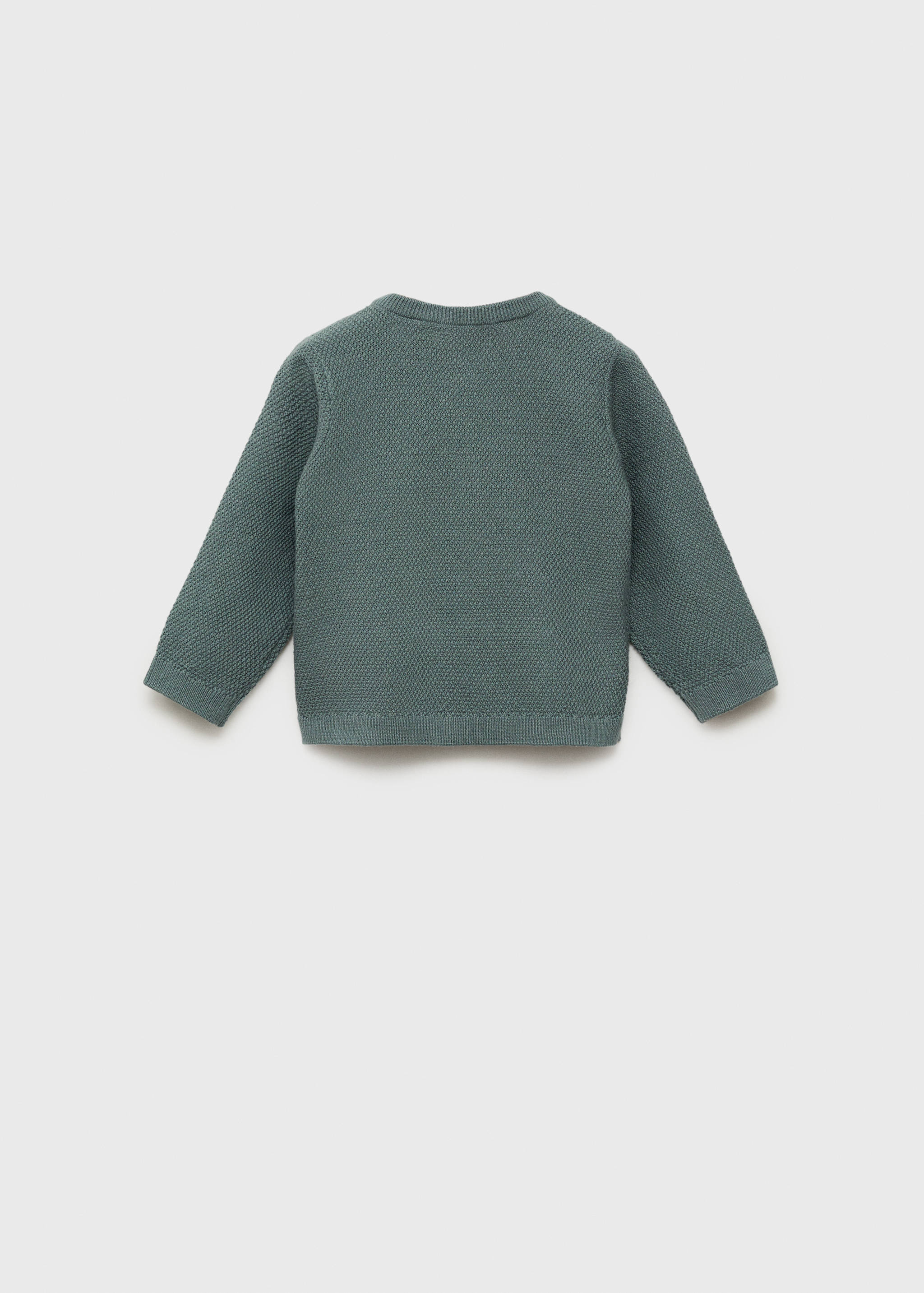 Càrdigan punt botons - Revers de l'article