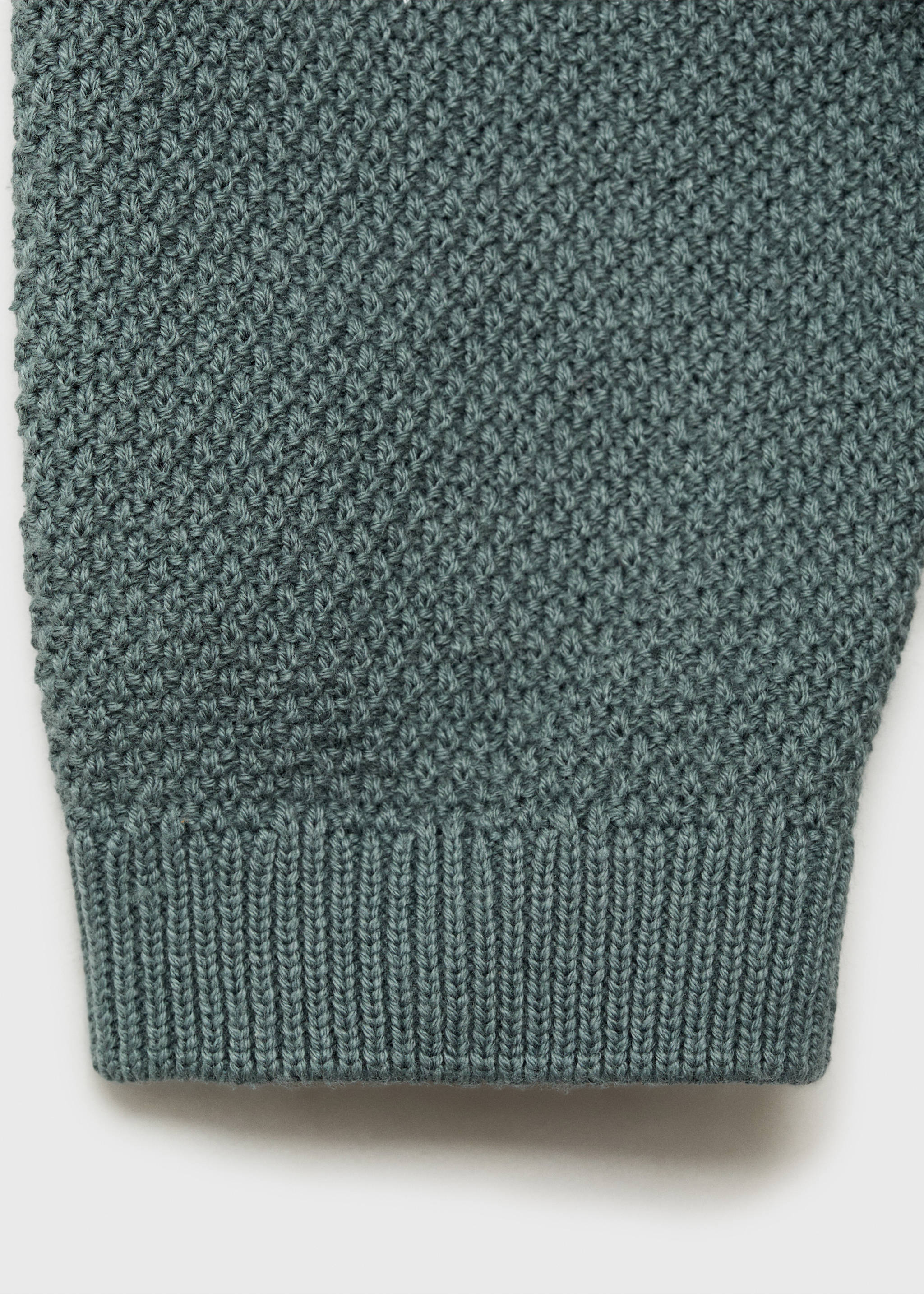 Càrdigan punt botons - Detall de l'article 0, Verd. Ref: 87065942-00.