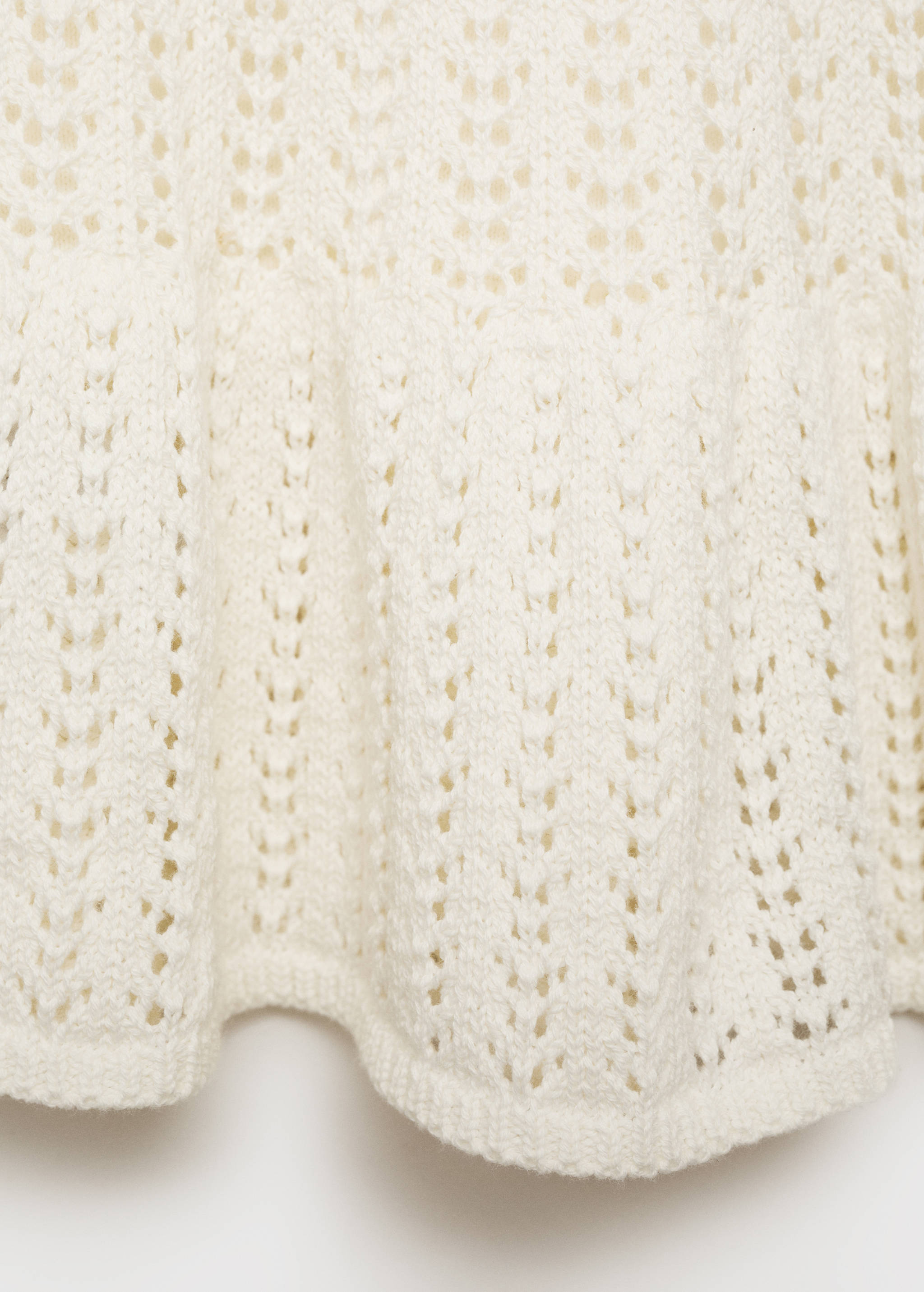 Openwork knit top - Details of the article 8