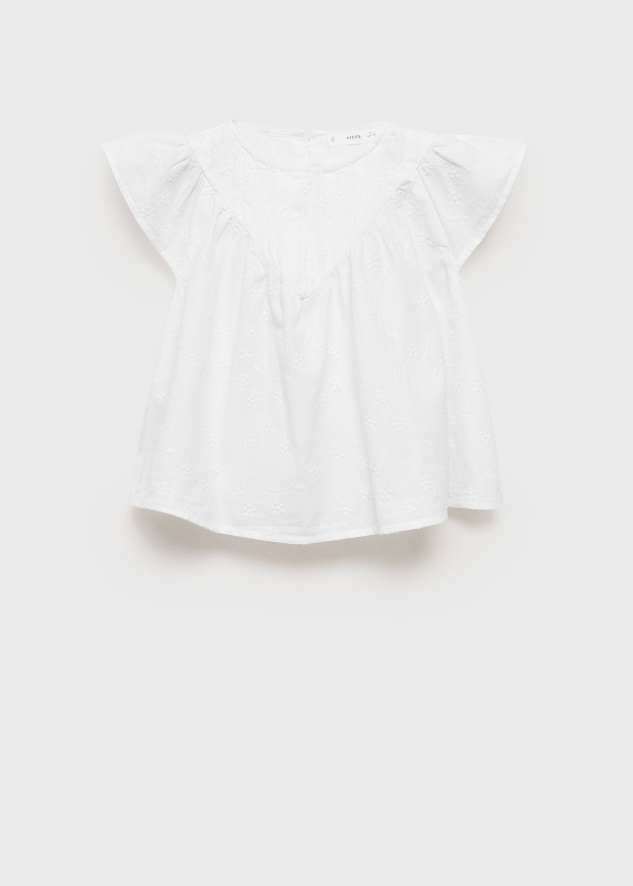 Bavlněná halenka s výšivkami - Zboží bez modelu