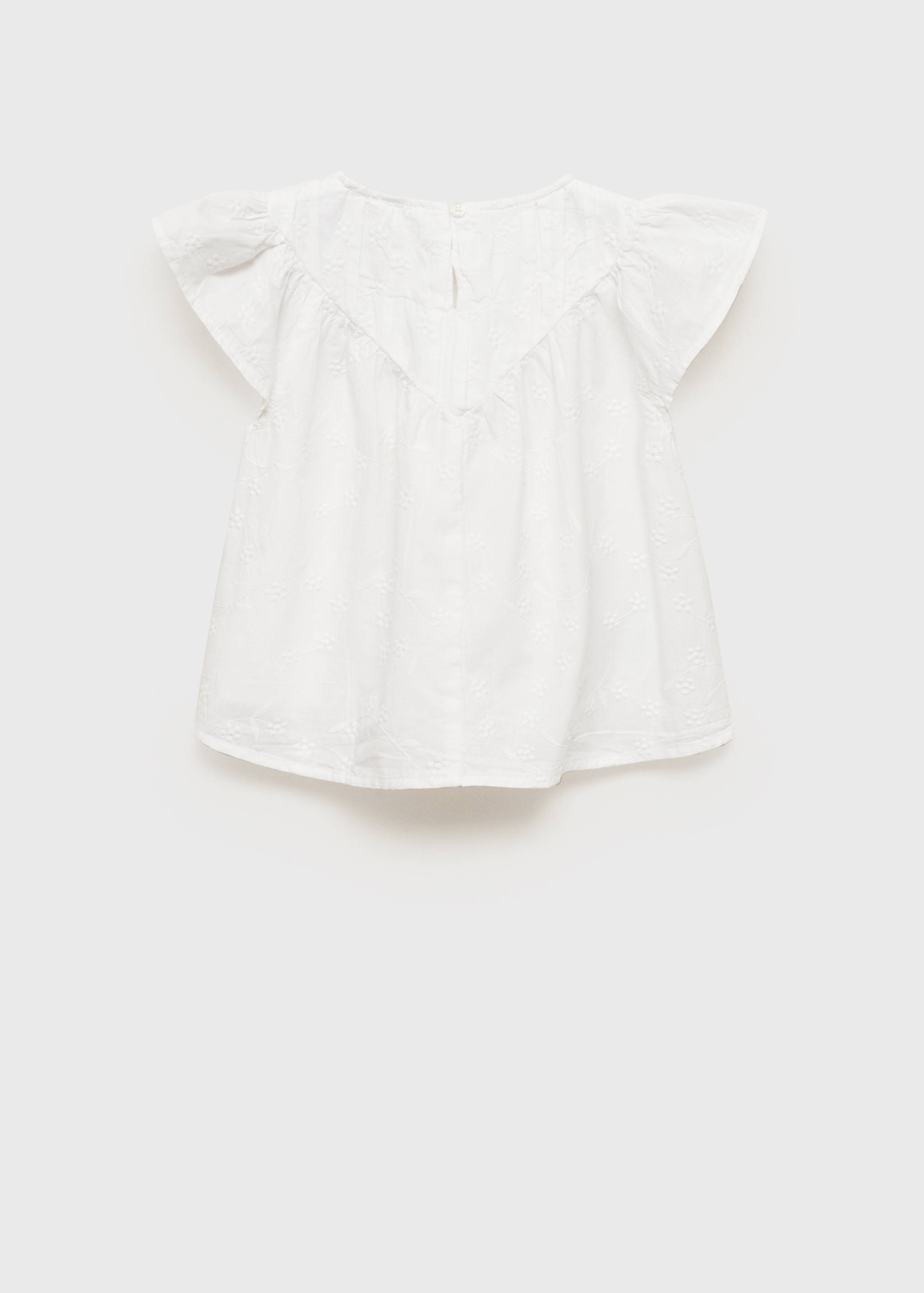 Bavlněná halenka s výšivkami - Zadní strana zboží