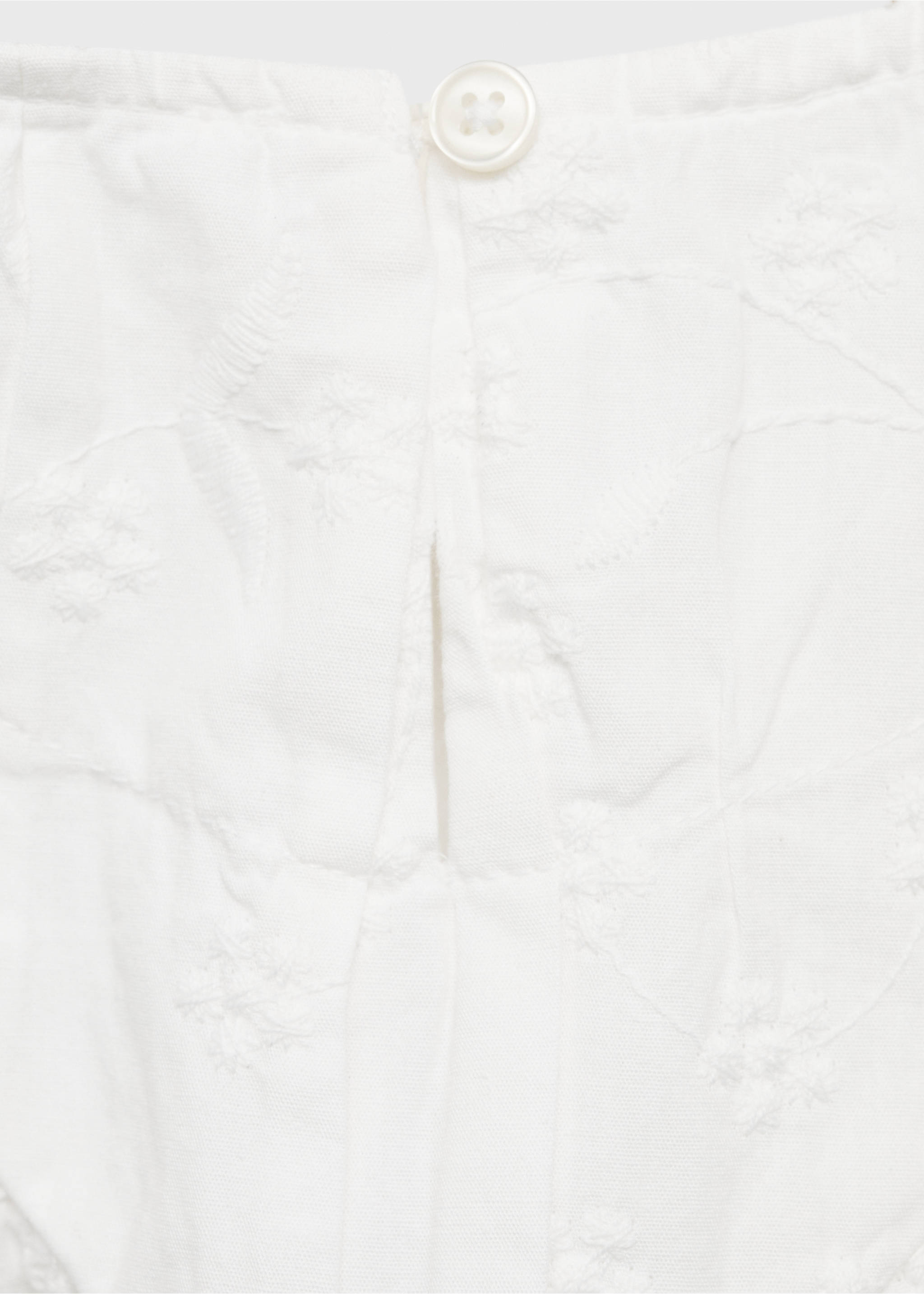 Bavlněná halenka s výšivkami - Detail zboží 0, Bílá. Ref: 87065952-00.