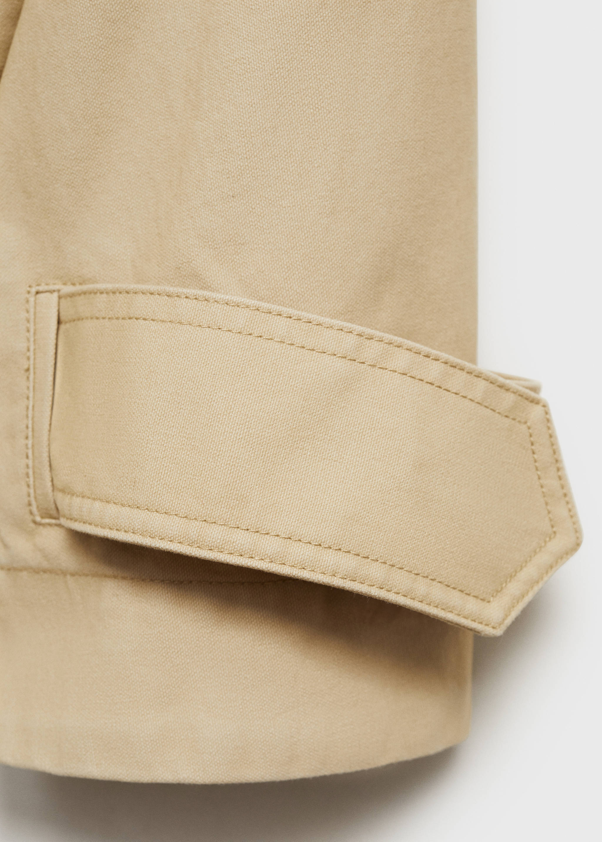 Cotton short trench - Details of the article 0