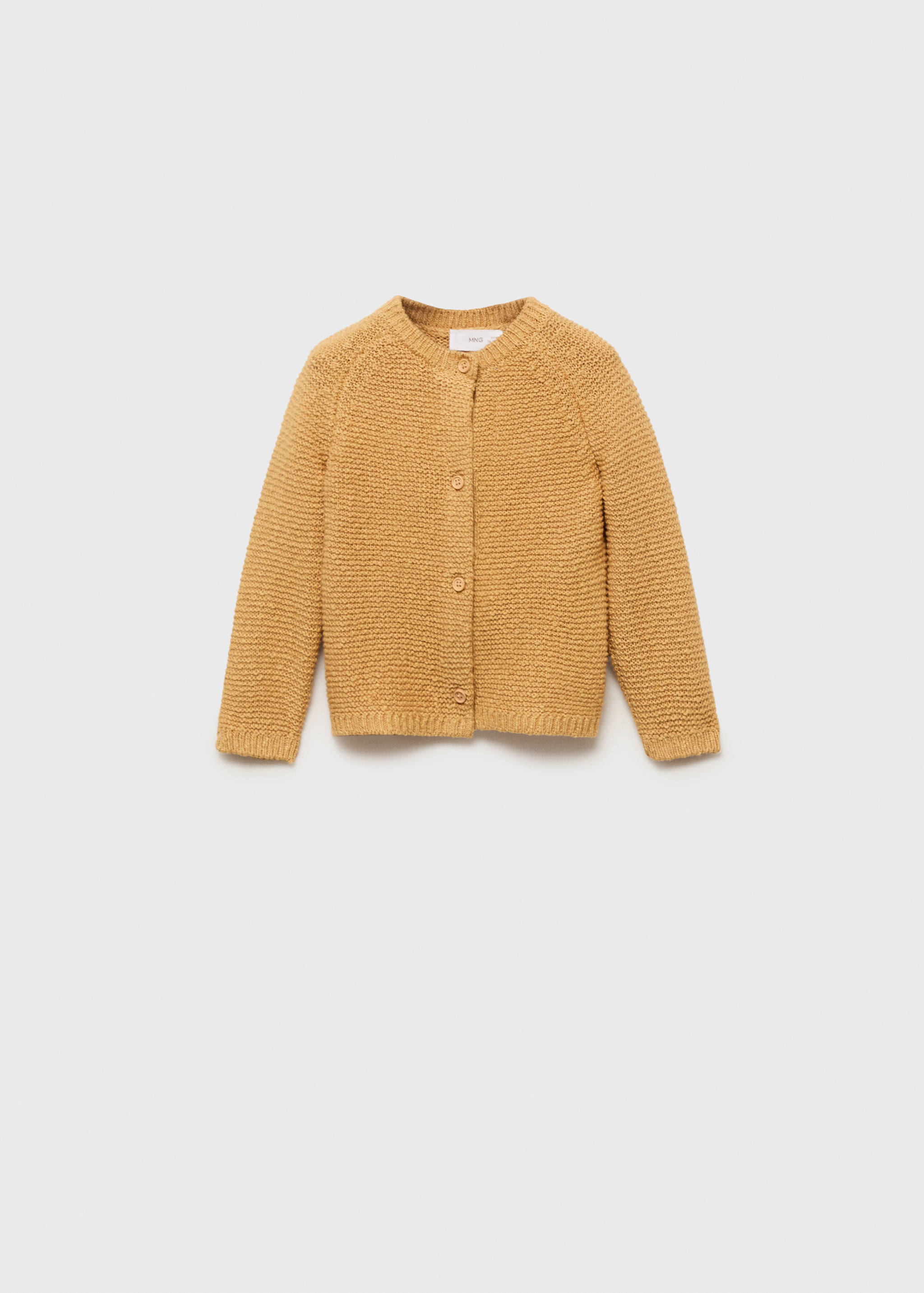 Úpletový kardigan na knoflíky - Zboží bez modelu