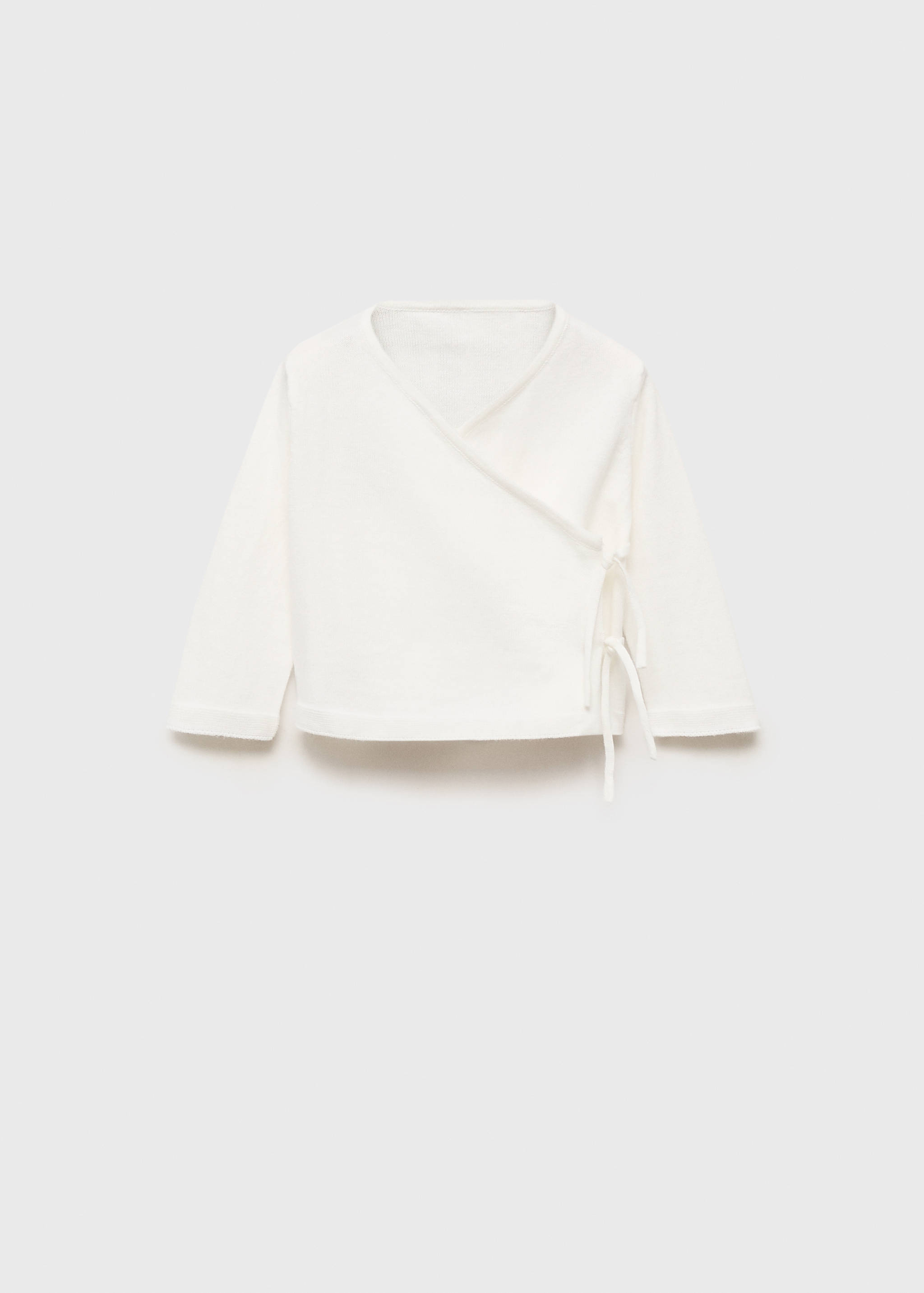 Wickelpullover mit Schleife - Artikel ohne Model