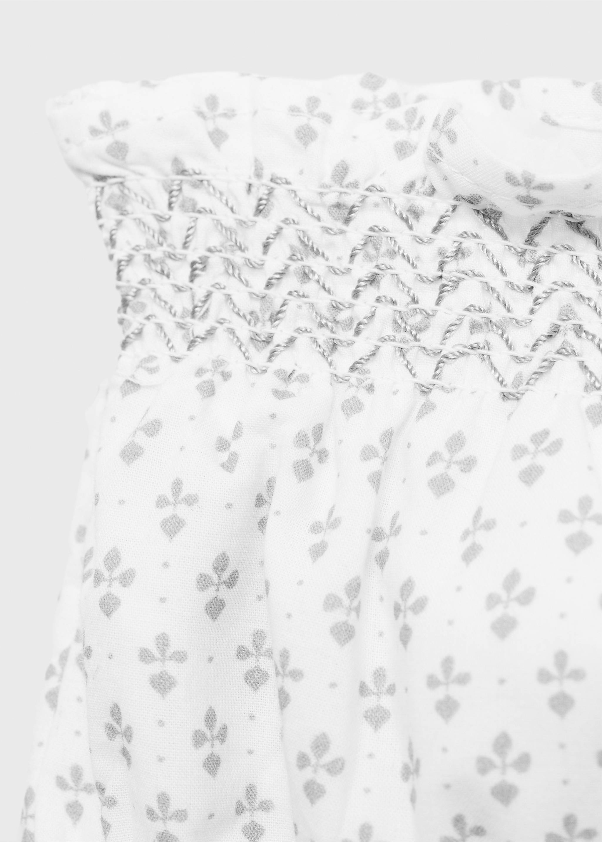 Σορτς βαμβάκι εμπριμέ - Λεπτομέρεια του προϊόντος 0, Γκρι. Ref: 87065966-00.