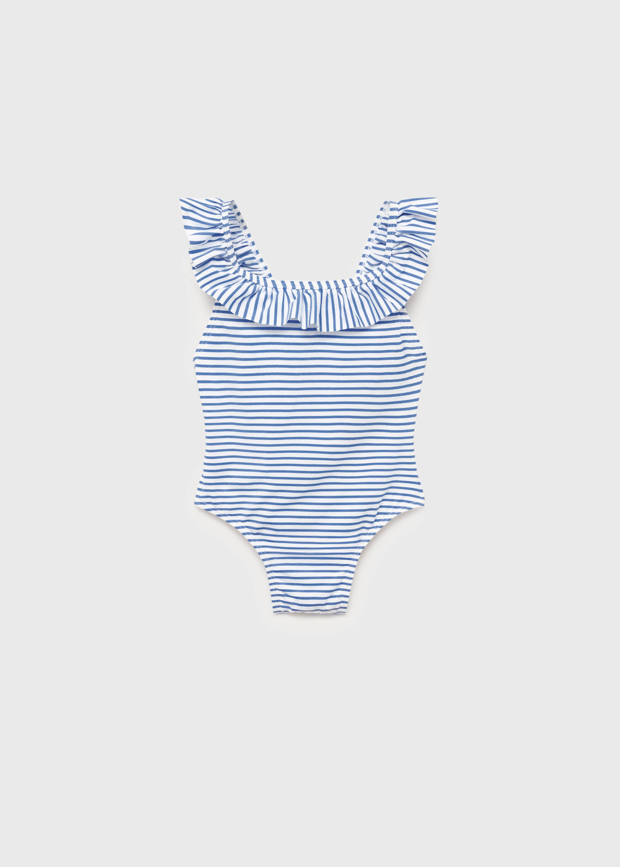 Ruffle striped swimsuit - Article without model