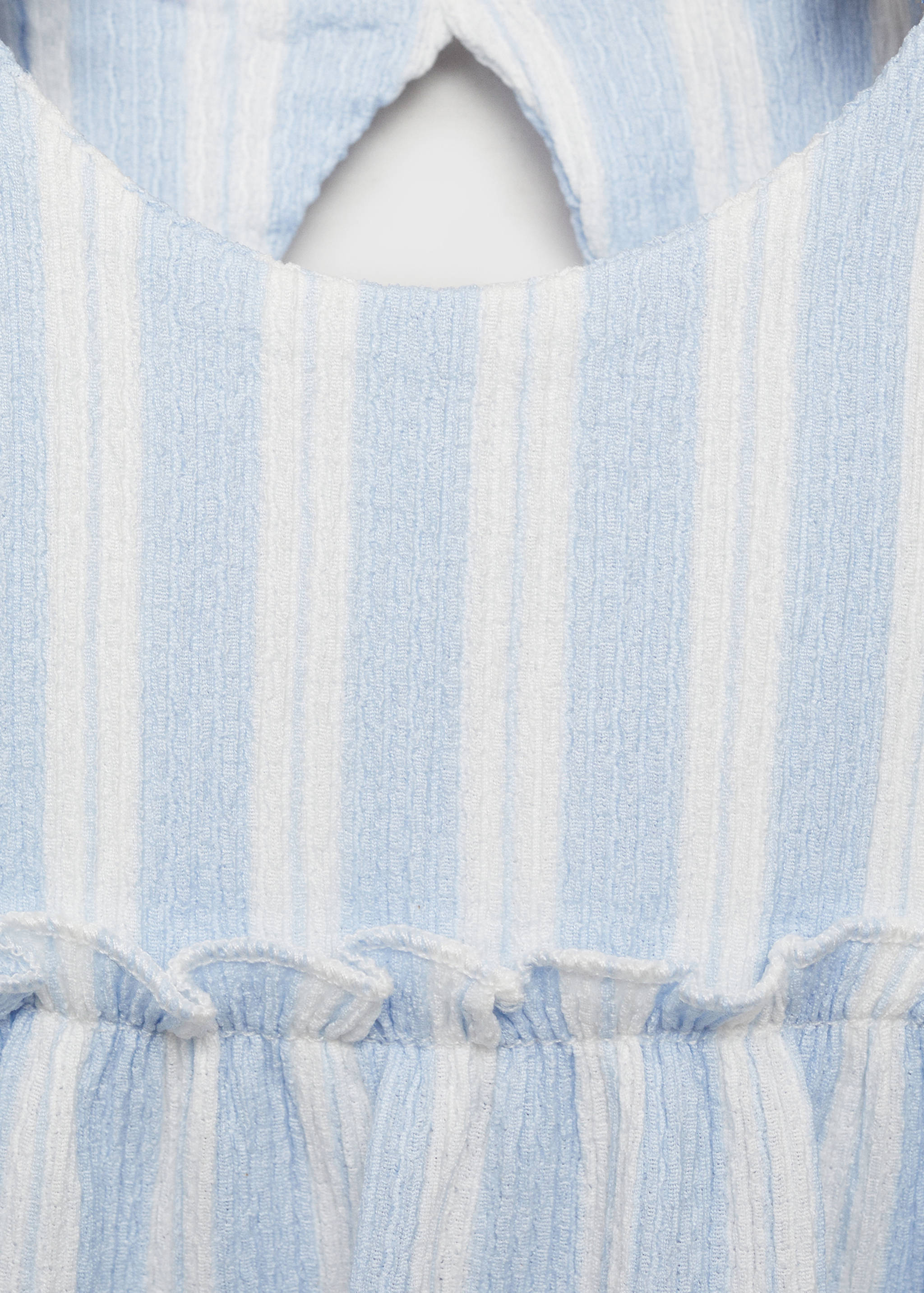 Waistband detail dress - Details of the article 8
