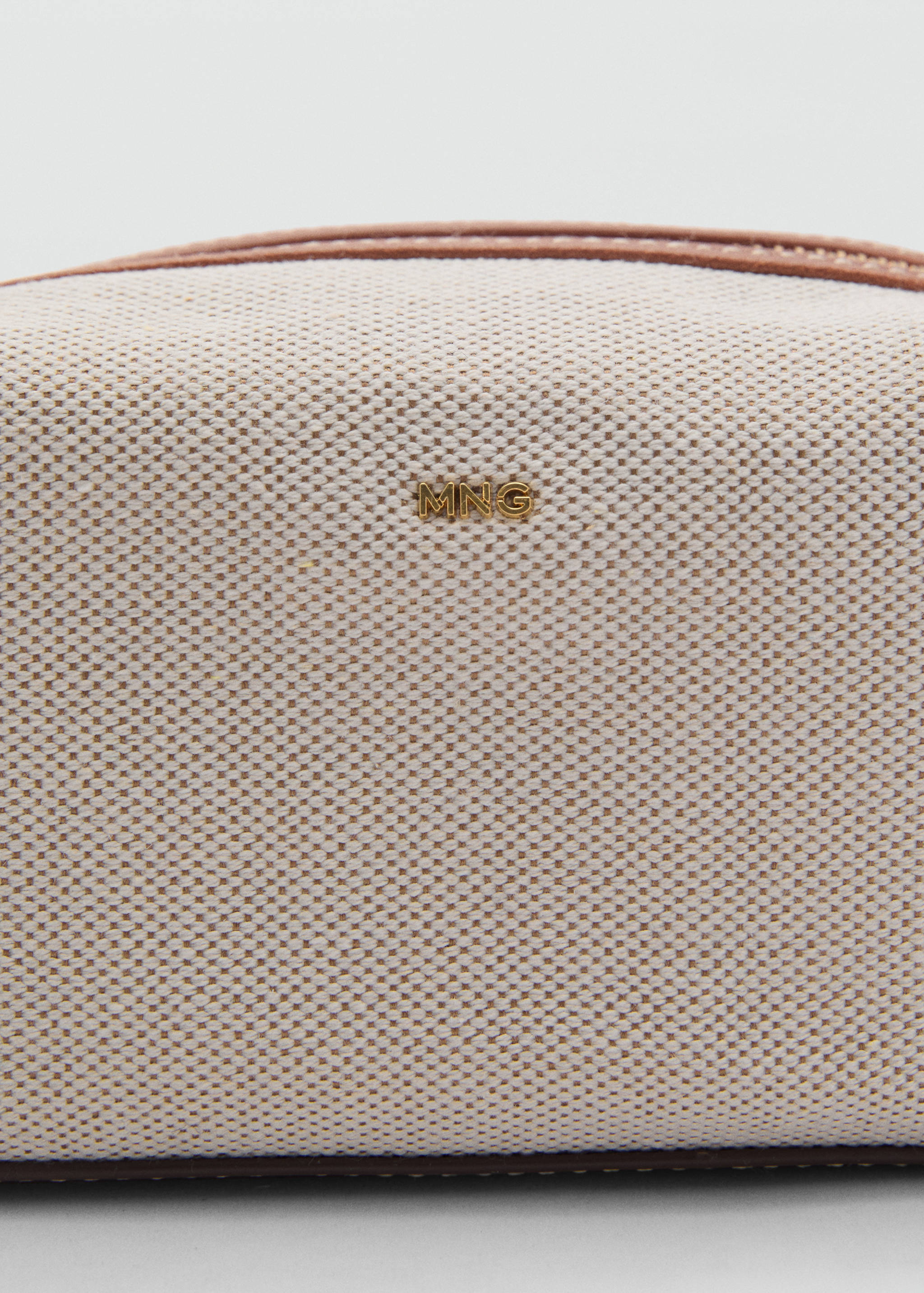 Canvas toilettas met contrasterende rits - Detail van het artikel 1