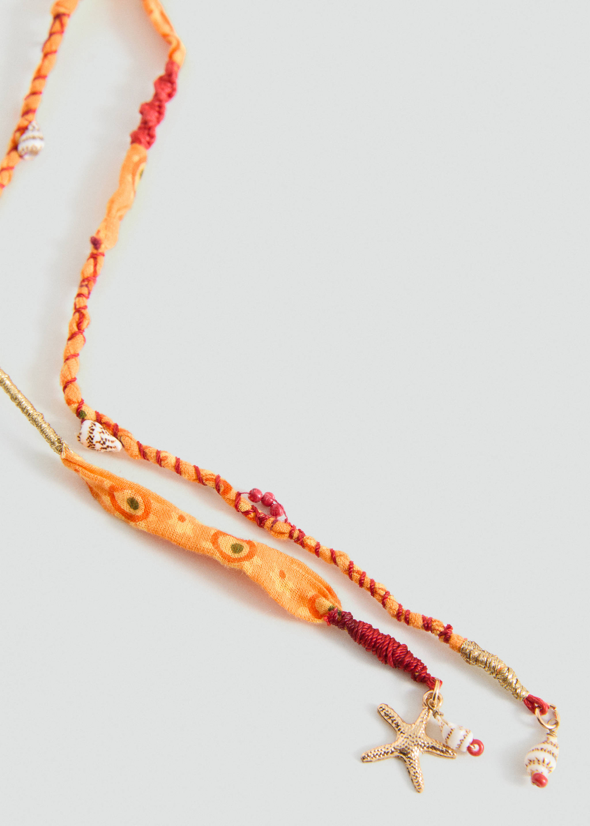 Pasador pelo cinta combinada - Plano medio