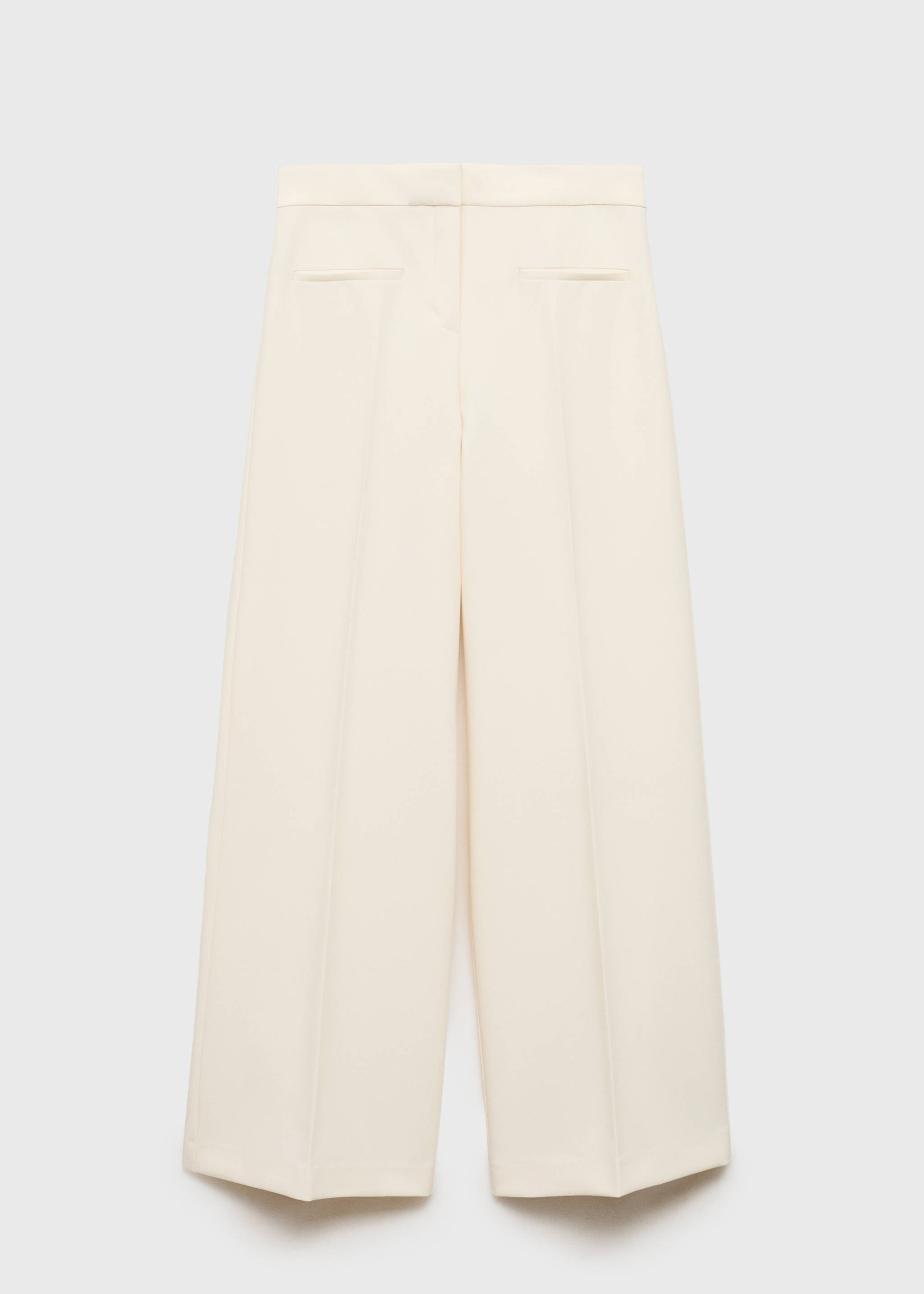 Wideleg-Hose mit mittlerer Bundhöhe und Taschen - Artikel ohne Model