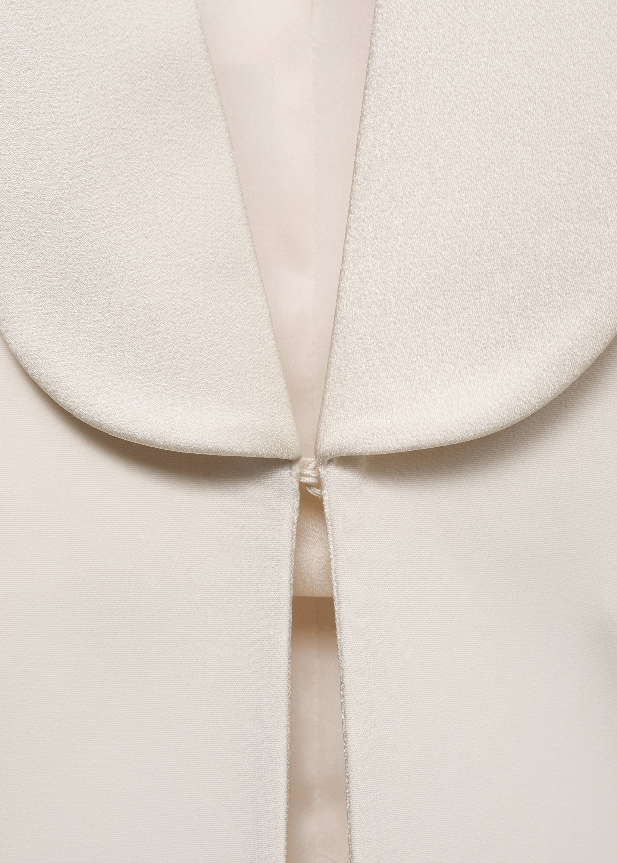 Blazer traje solapas satinadas - Detalle del artículo 8