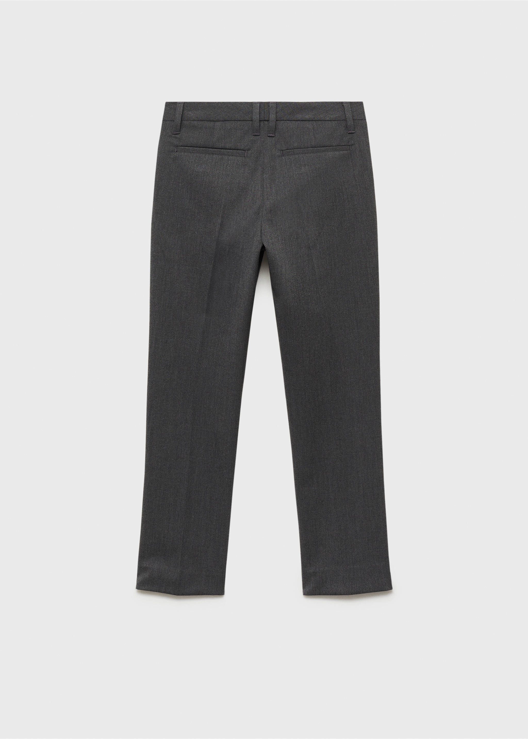 Pantalón skinny crop - Reverso del artículo, Gris oscuro vigoré. Ref: 87066334-00.