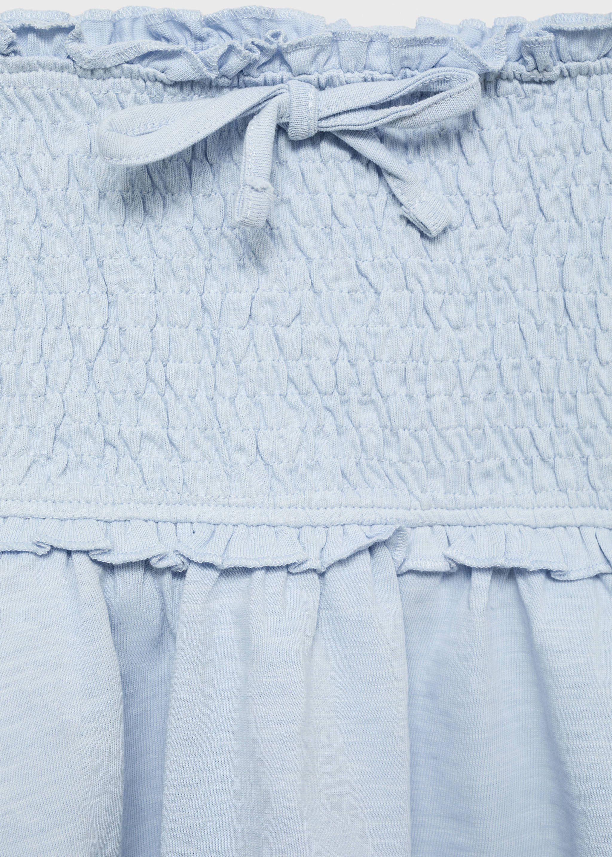 Gathered skirt with ruffles - Details of the article 8