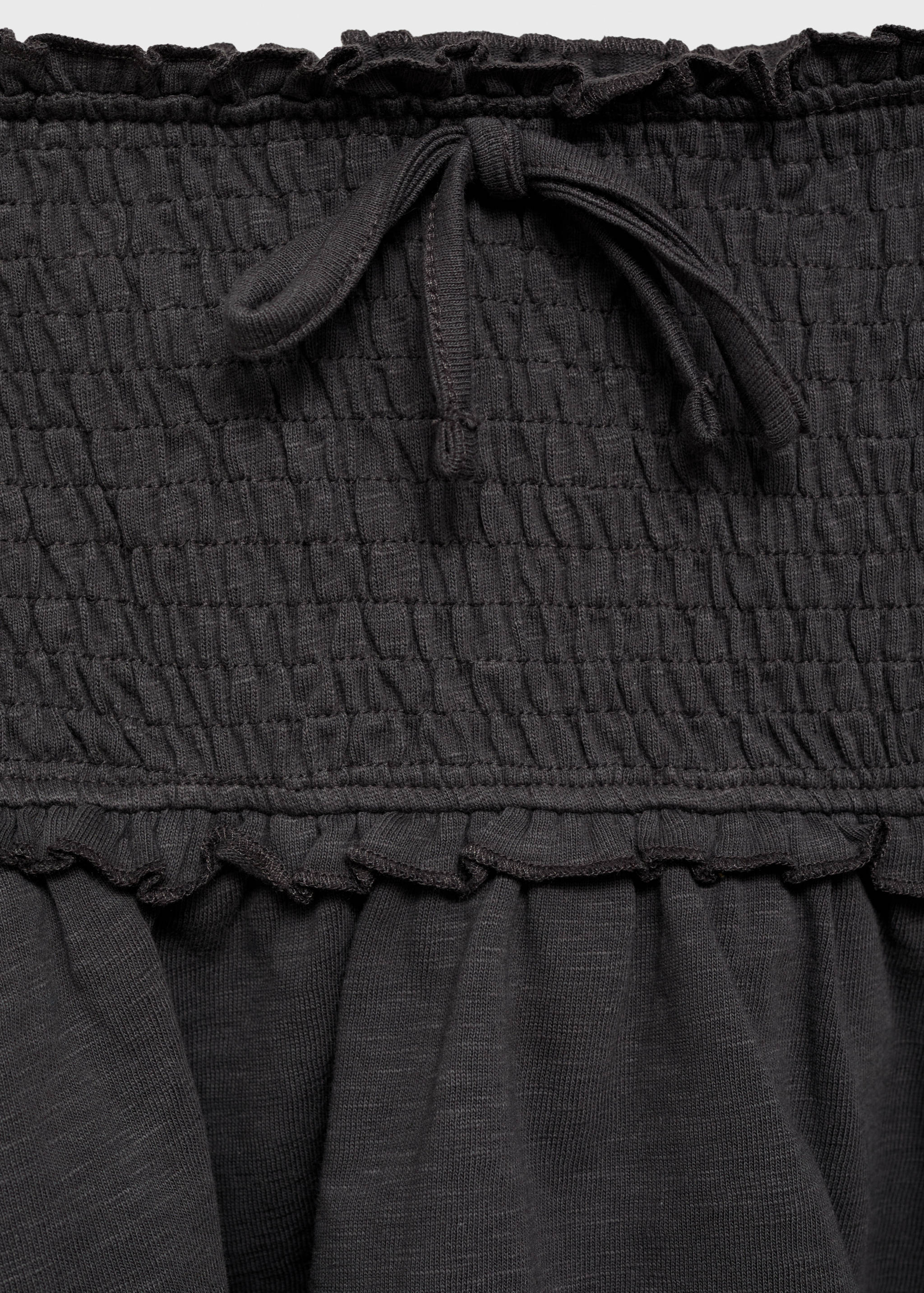 Gathered skirt with ruffles - Details of the article 8