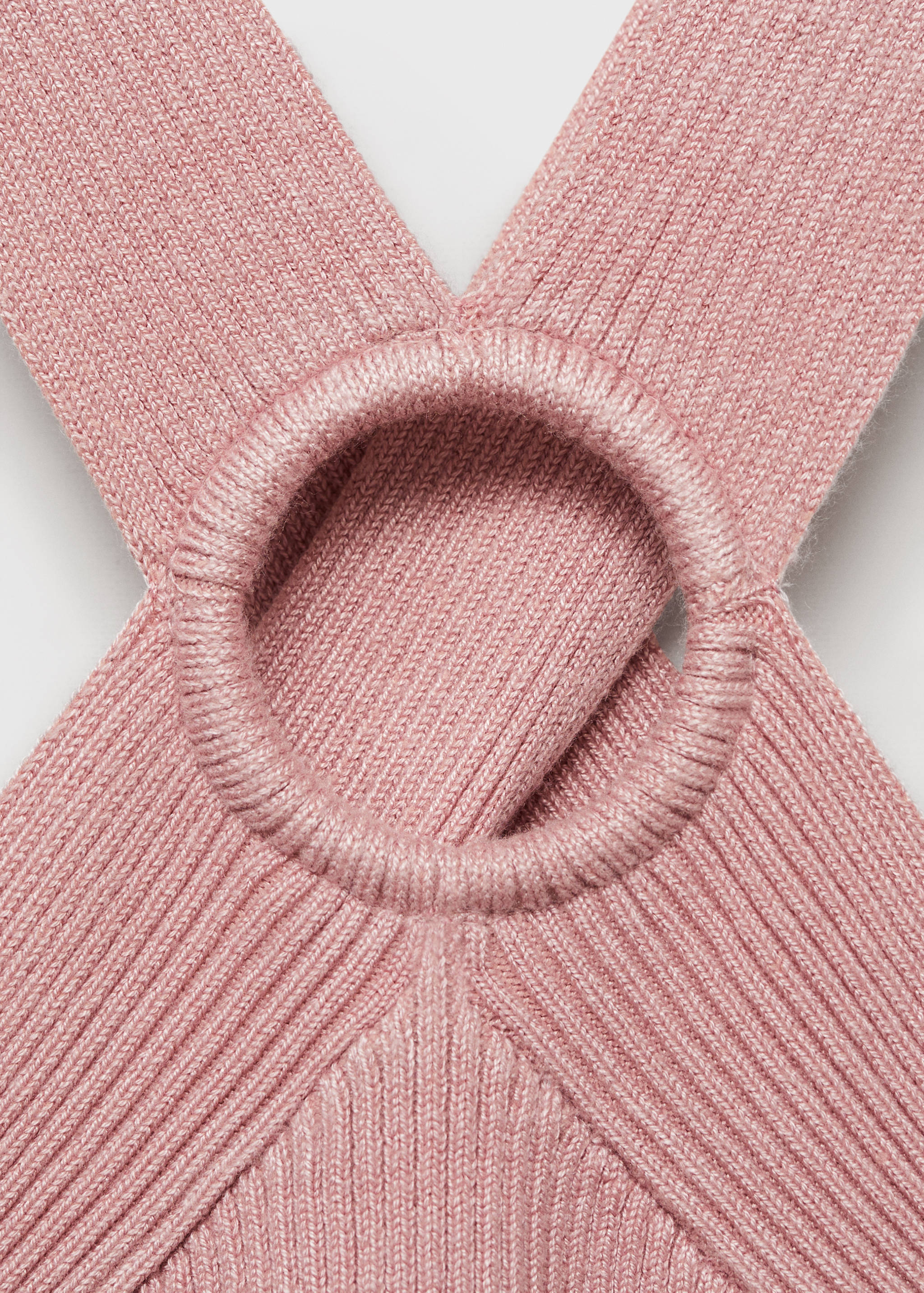 Knitted top with hoop detail - Details of the article 8