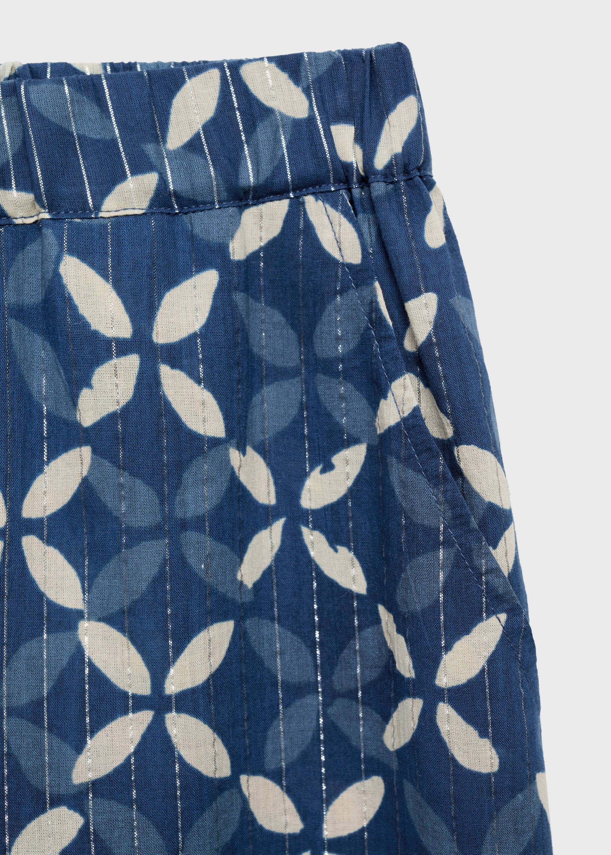 Pantalon droit imprimé - Détail de l'article 0