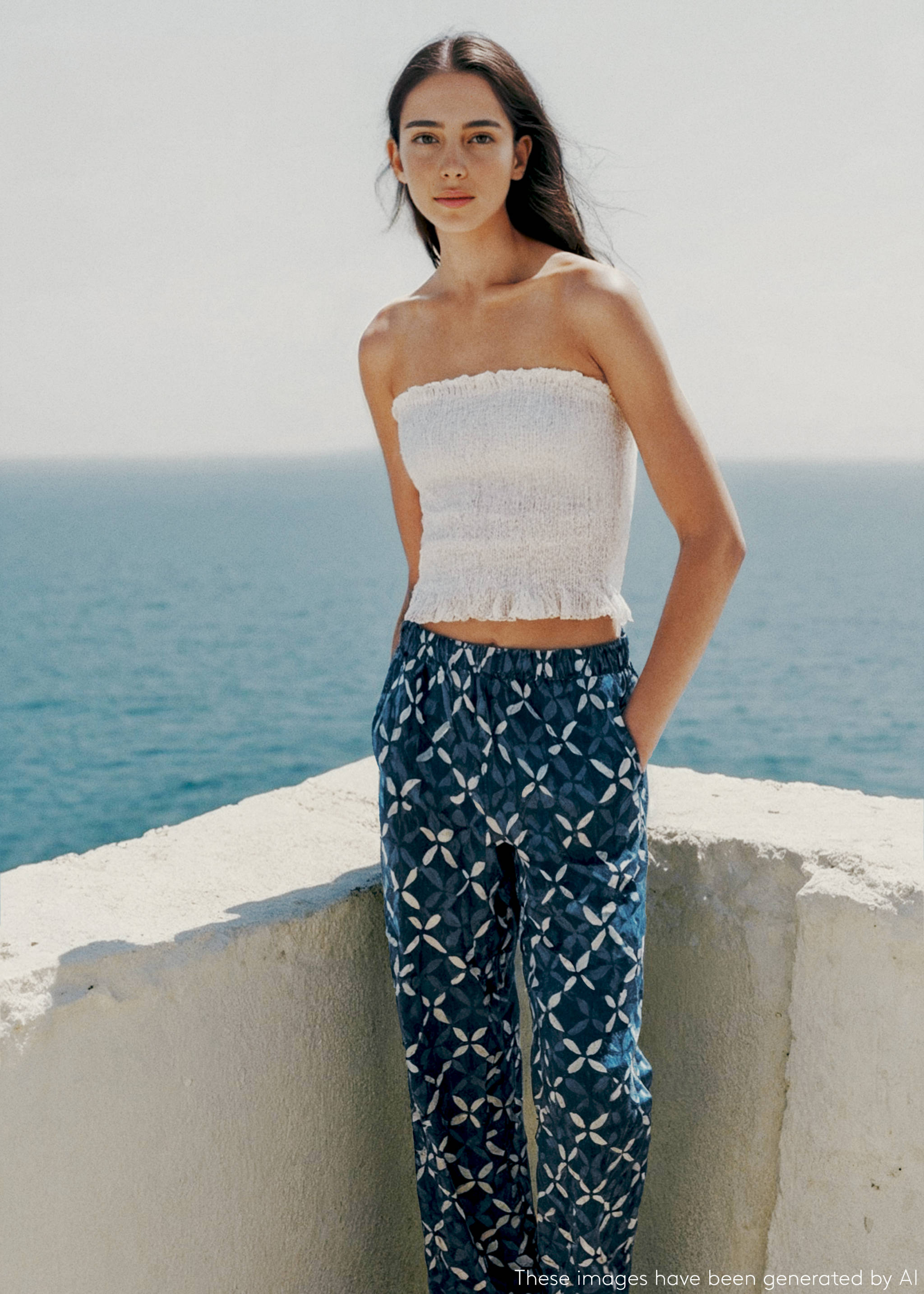 Pantalon droit imprimé - Détail de l'article 5