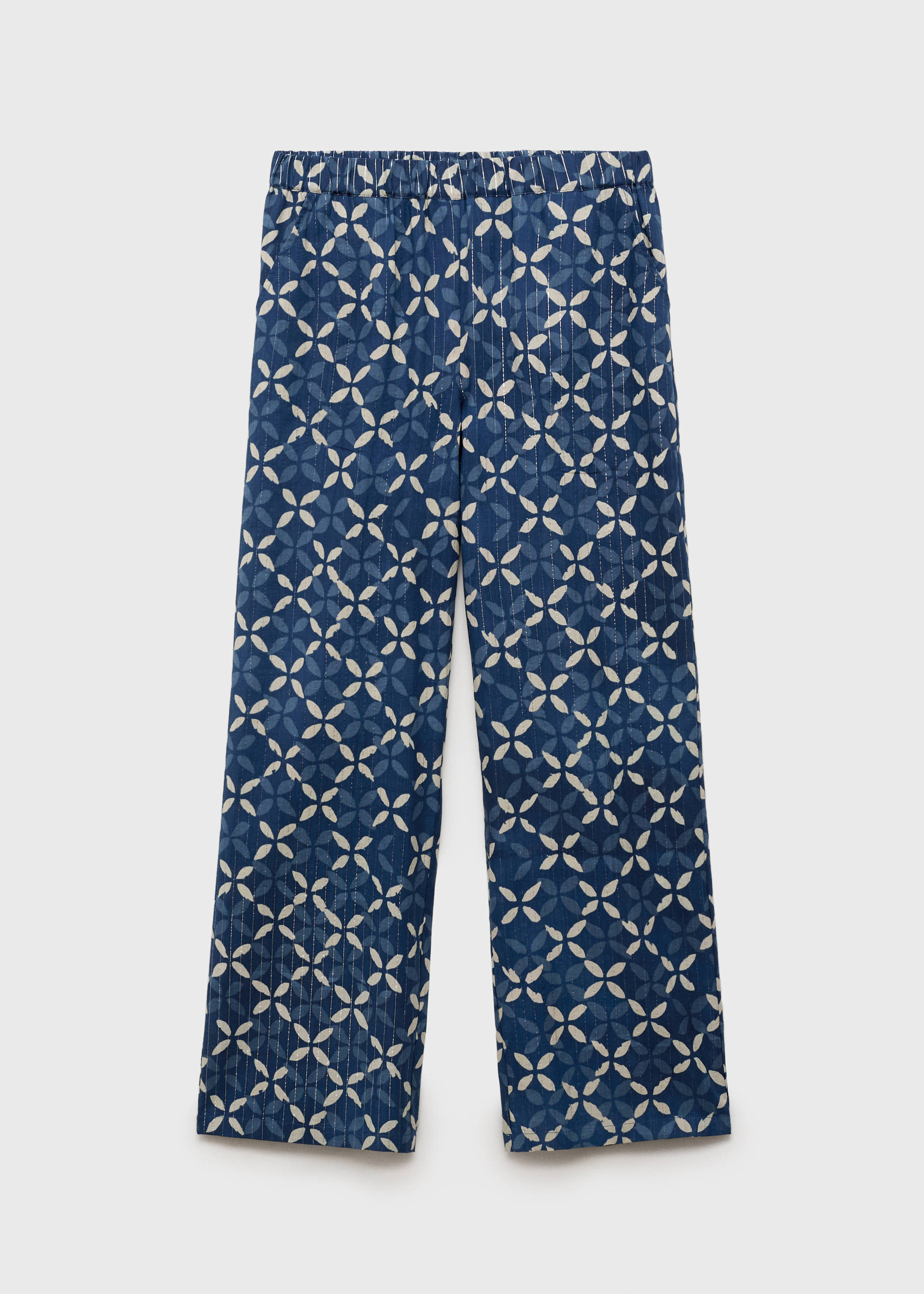 Pantalon droit imprimé - Article sans modèle