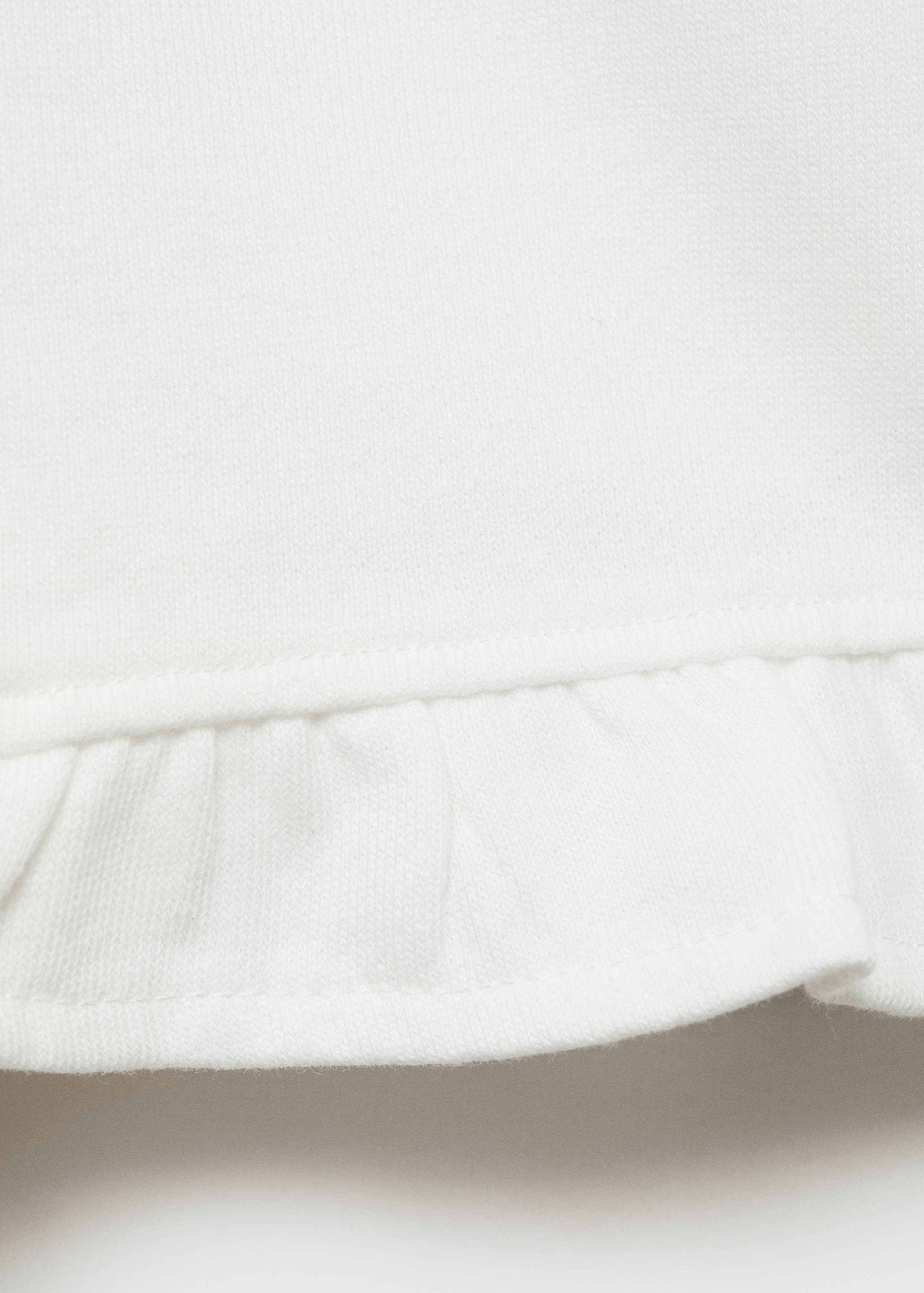 Shorts with ruffled hem - Details of the article 0