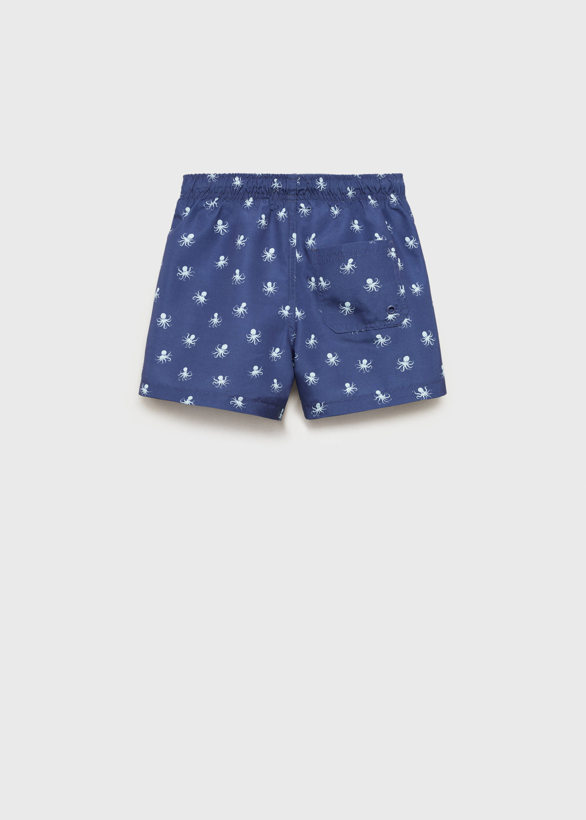 Maillot de bain imprimé poulpes - Verso de l’article