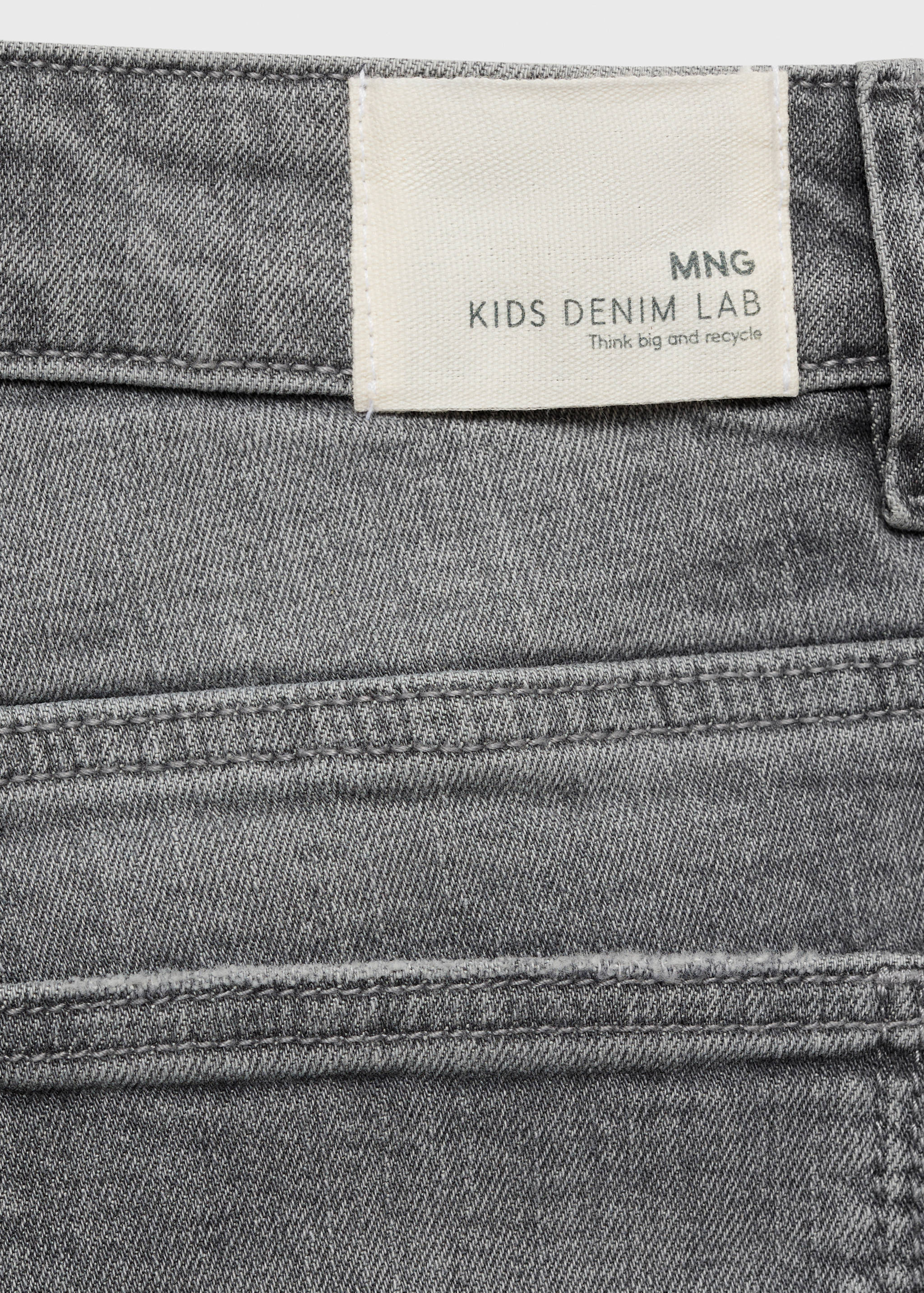 Denim Bermuda shorts - Details of the article 0