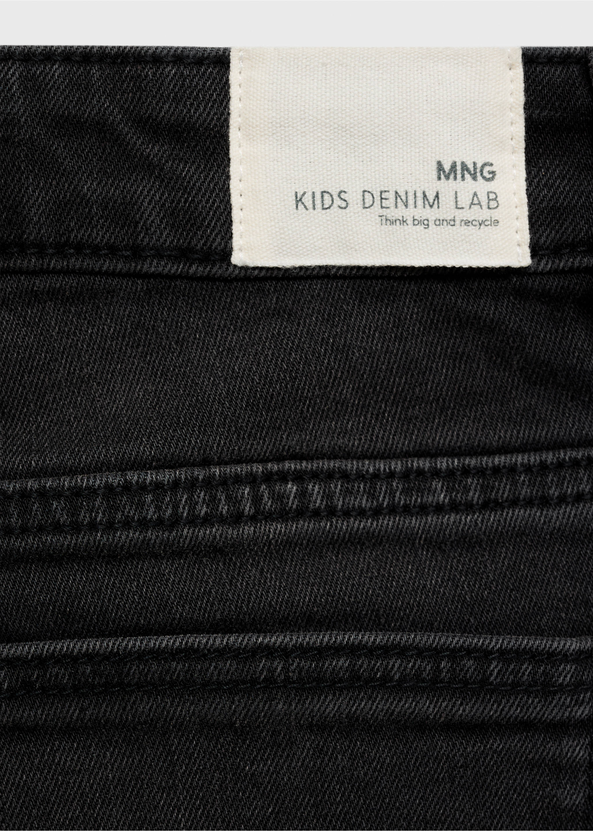 Džínové bermudy - Detail zboží 0, Black denim. Ref: 87066346-00.