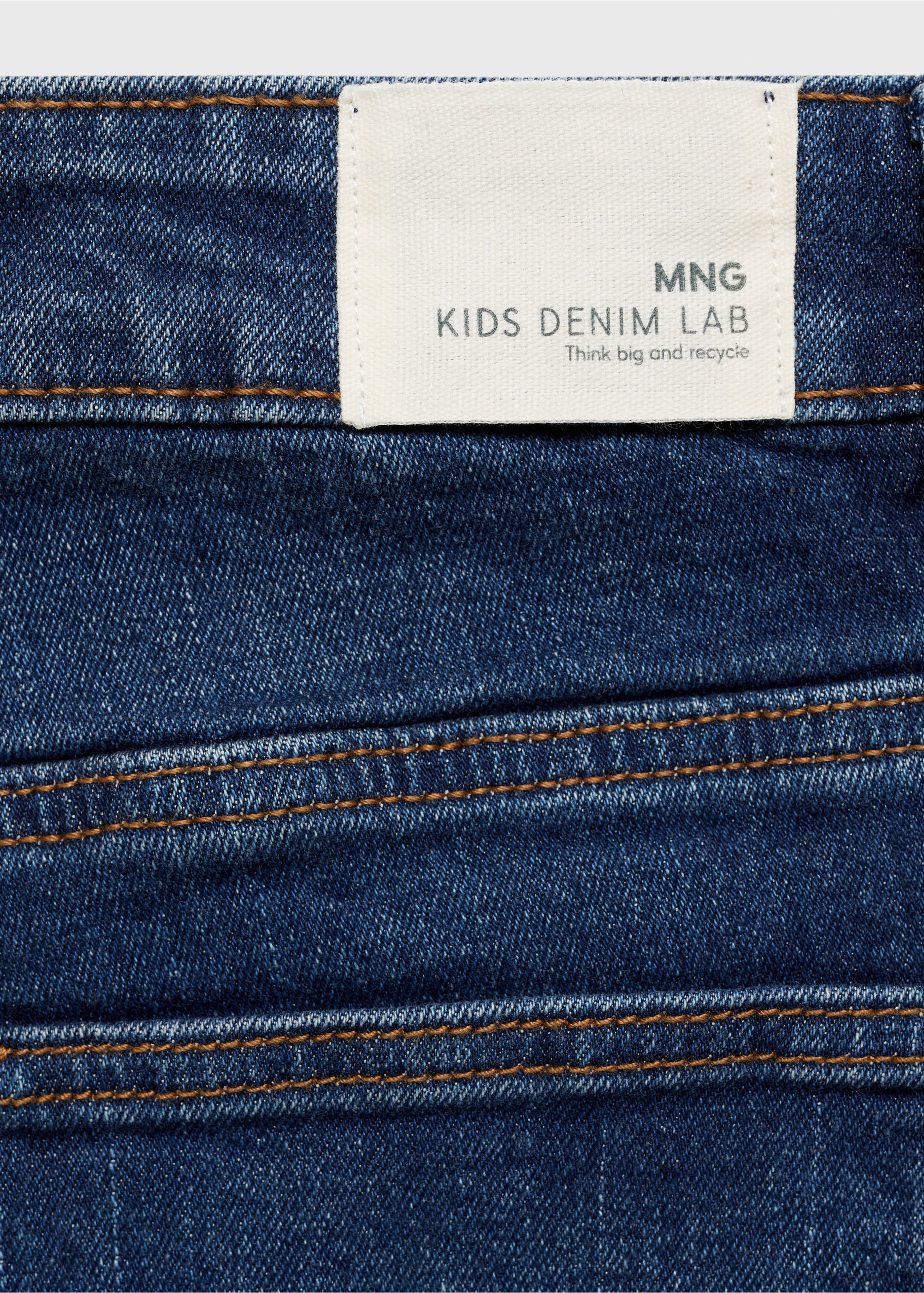 Denim Bermuda shorts - Details of the article 0, Dark Blue. Ref: 87066346-00.