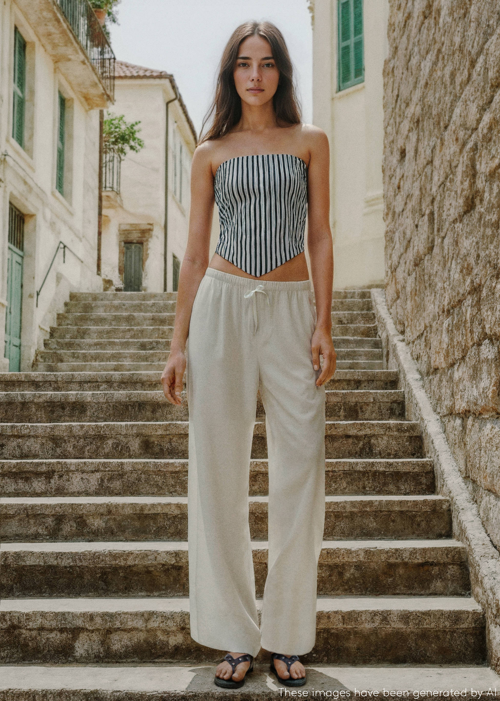 Pantalons rectes lli - Detall de l'article 5