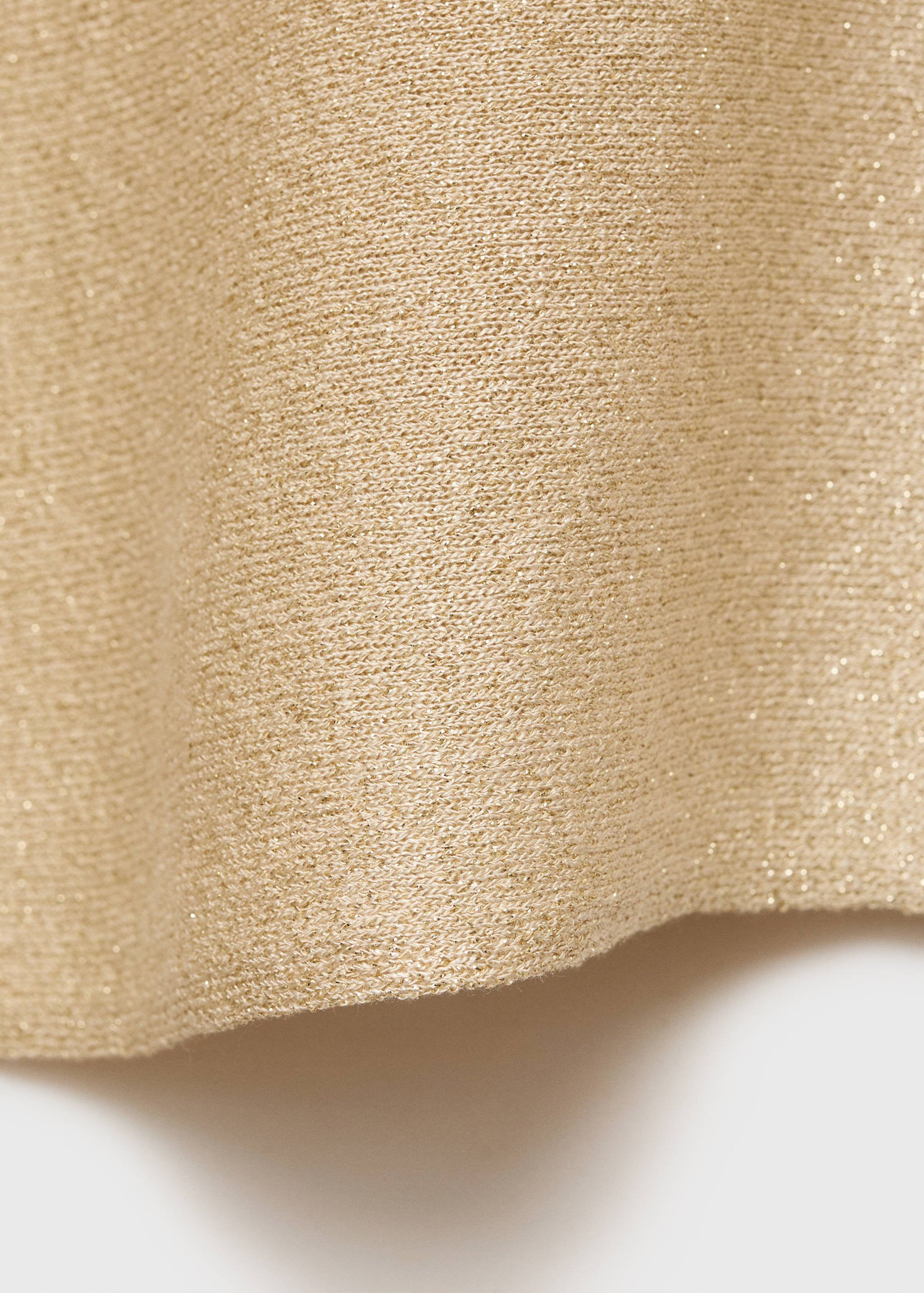 Lurex knitted cape - Details of the article 0
