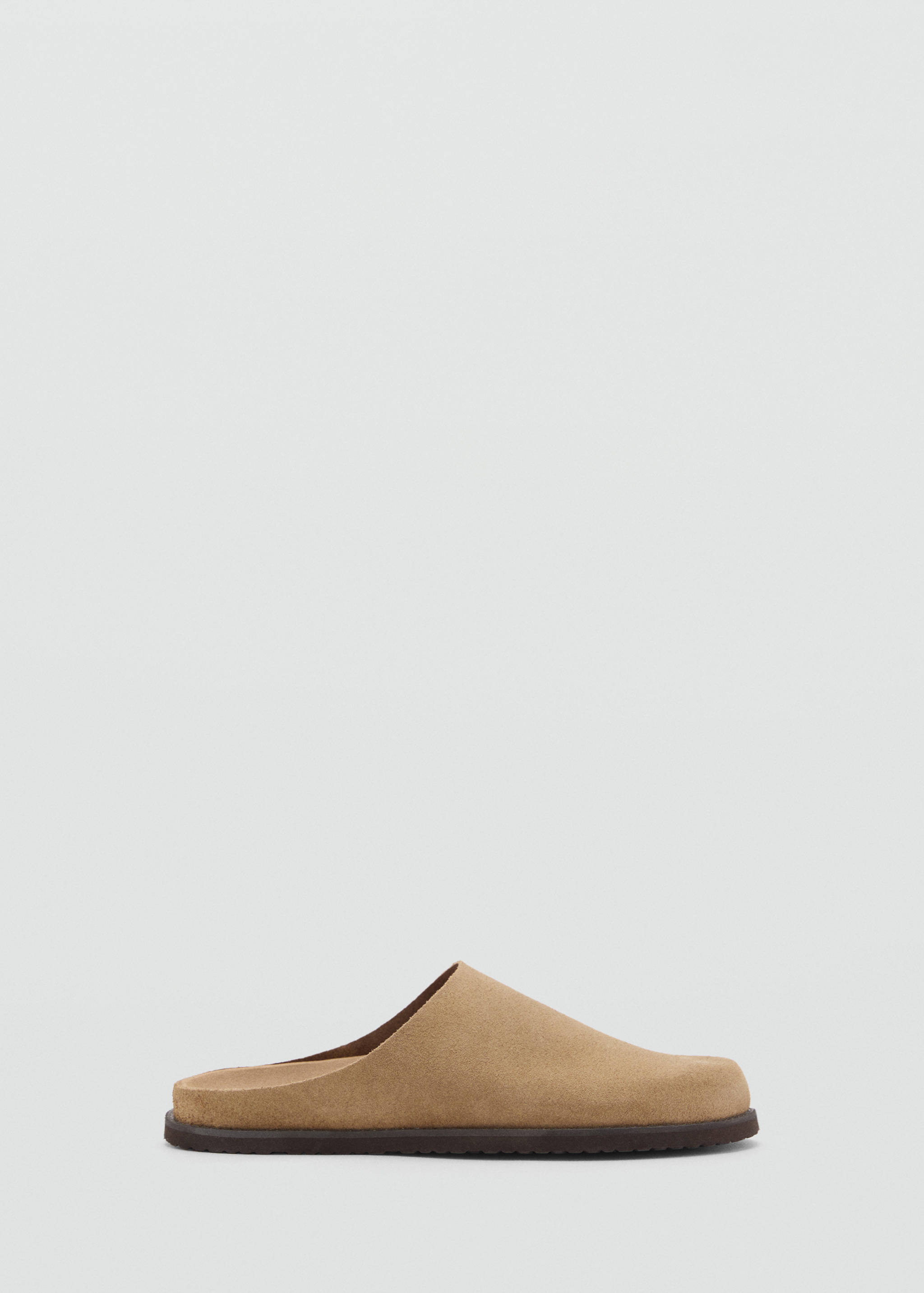 Suede leather clogs - Article without model