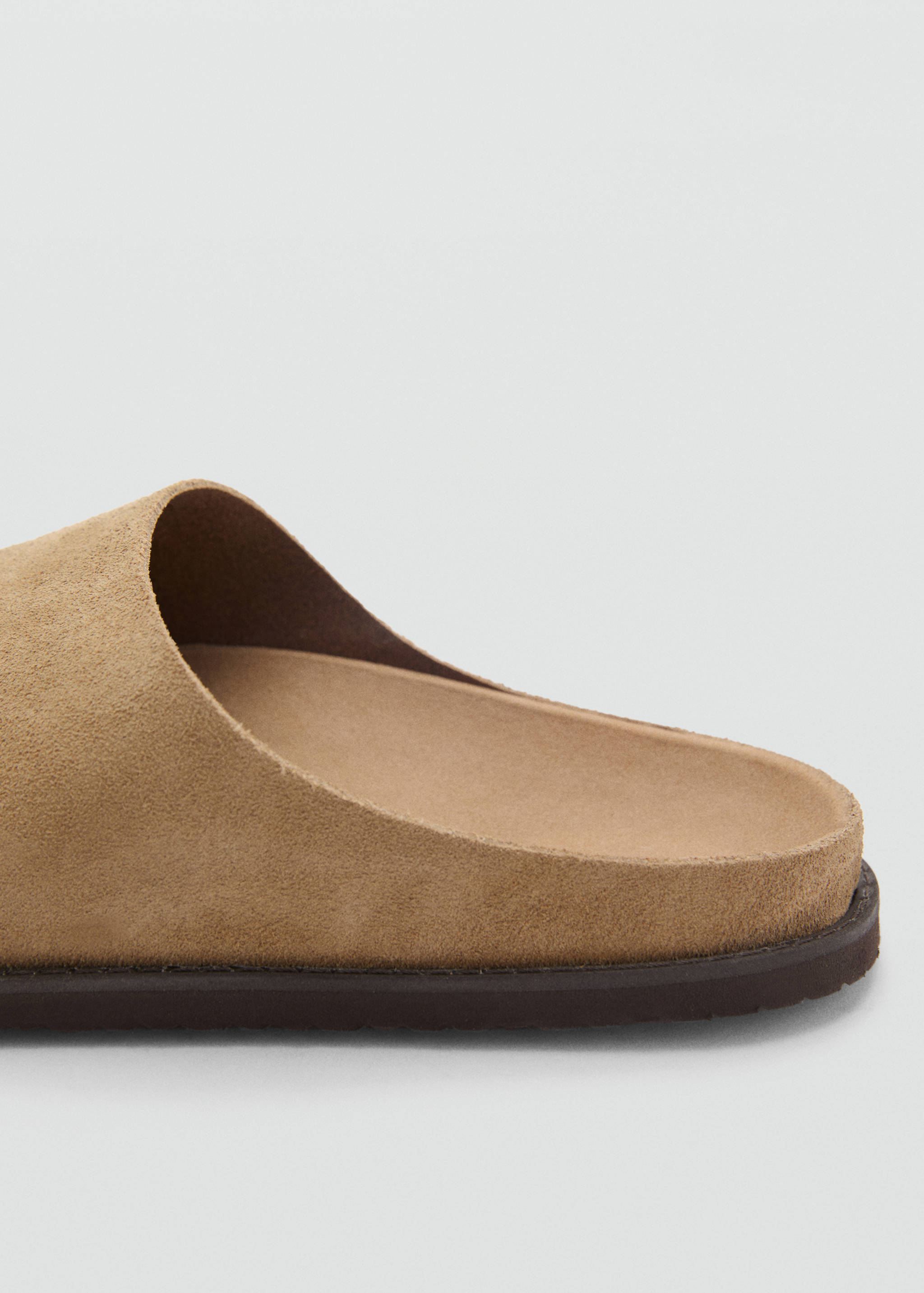 Suede leather clogs - Details of the article 2