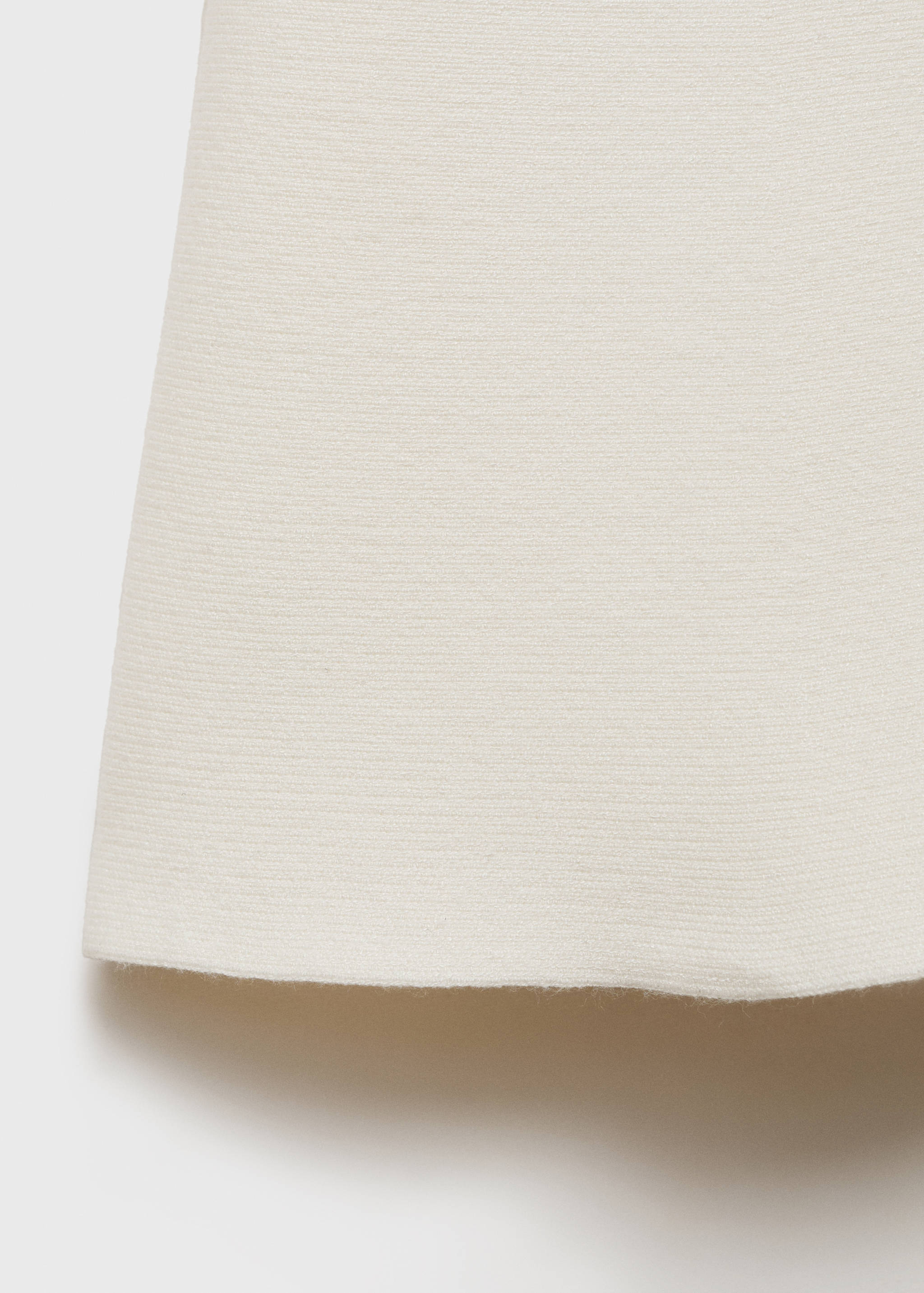 Fine-knit peplum skirt - Details of the article 0