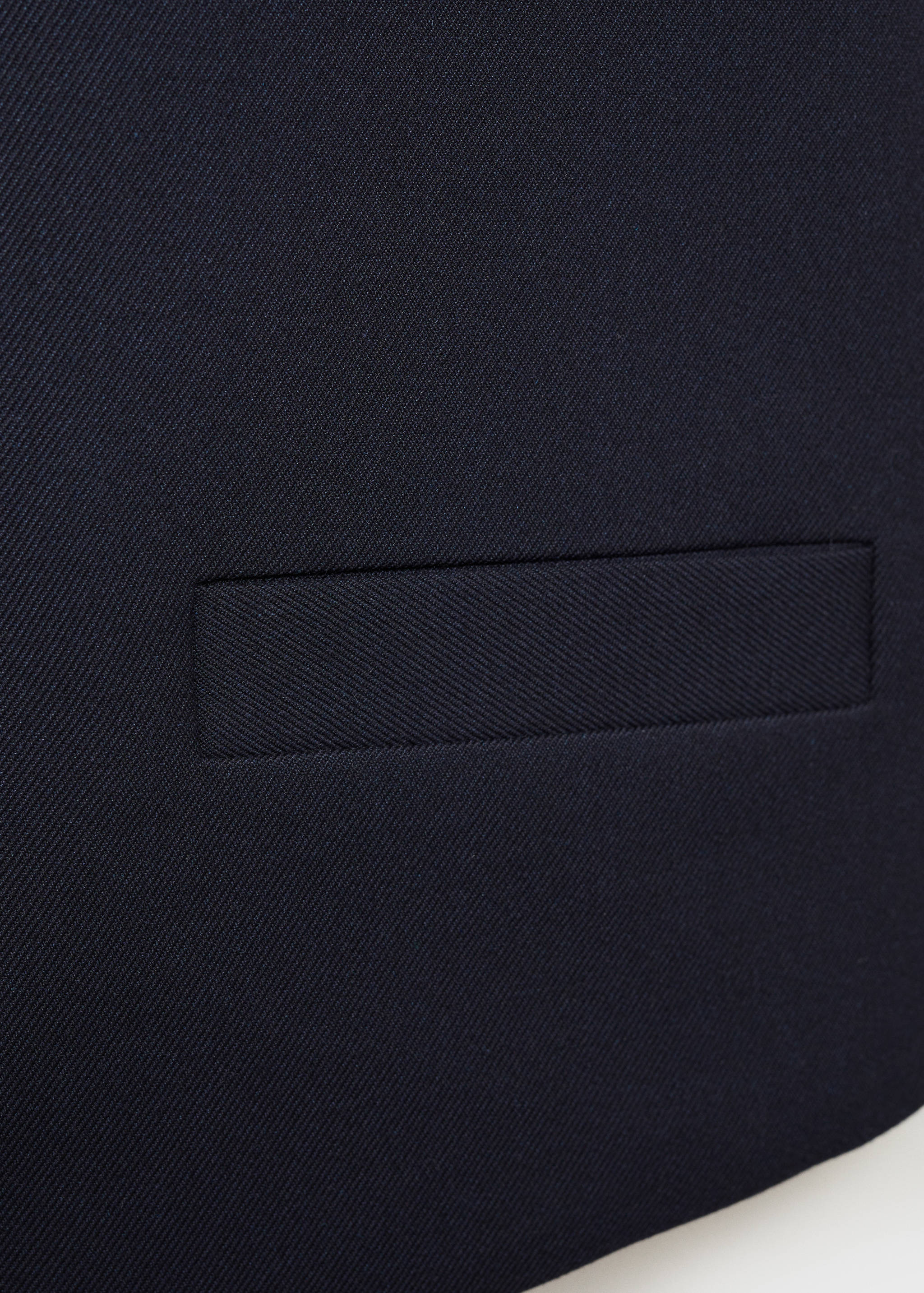 Slim-fit suit vest - Details of the article 0