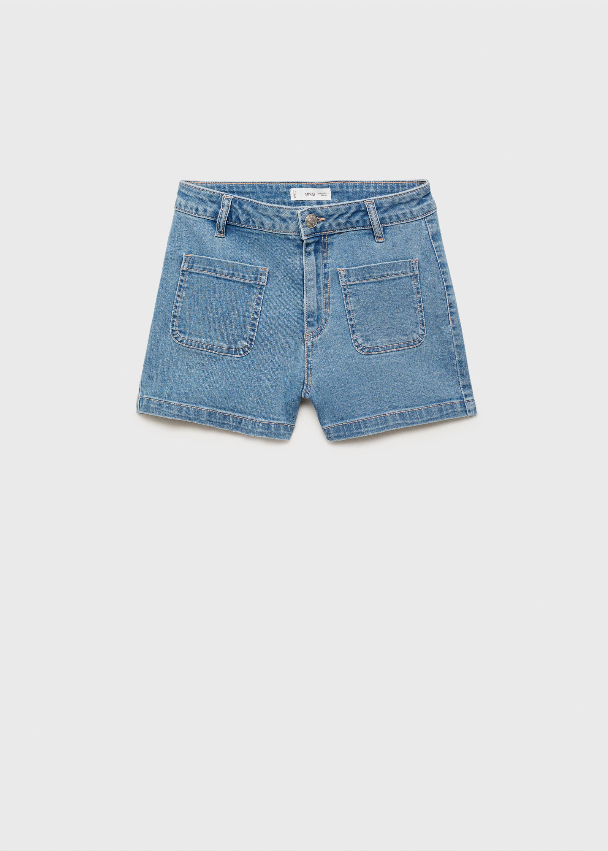Shorts vaqueros bolsillos - Artículo sin modelo, Azul claro. Ref: 87066714-00.