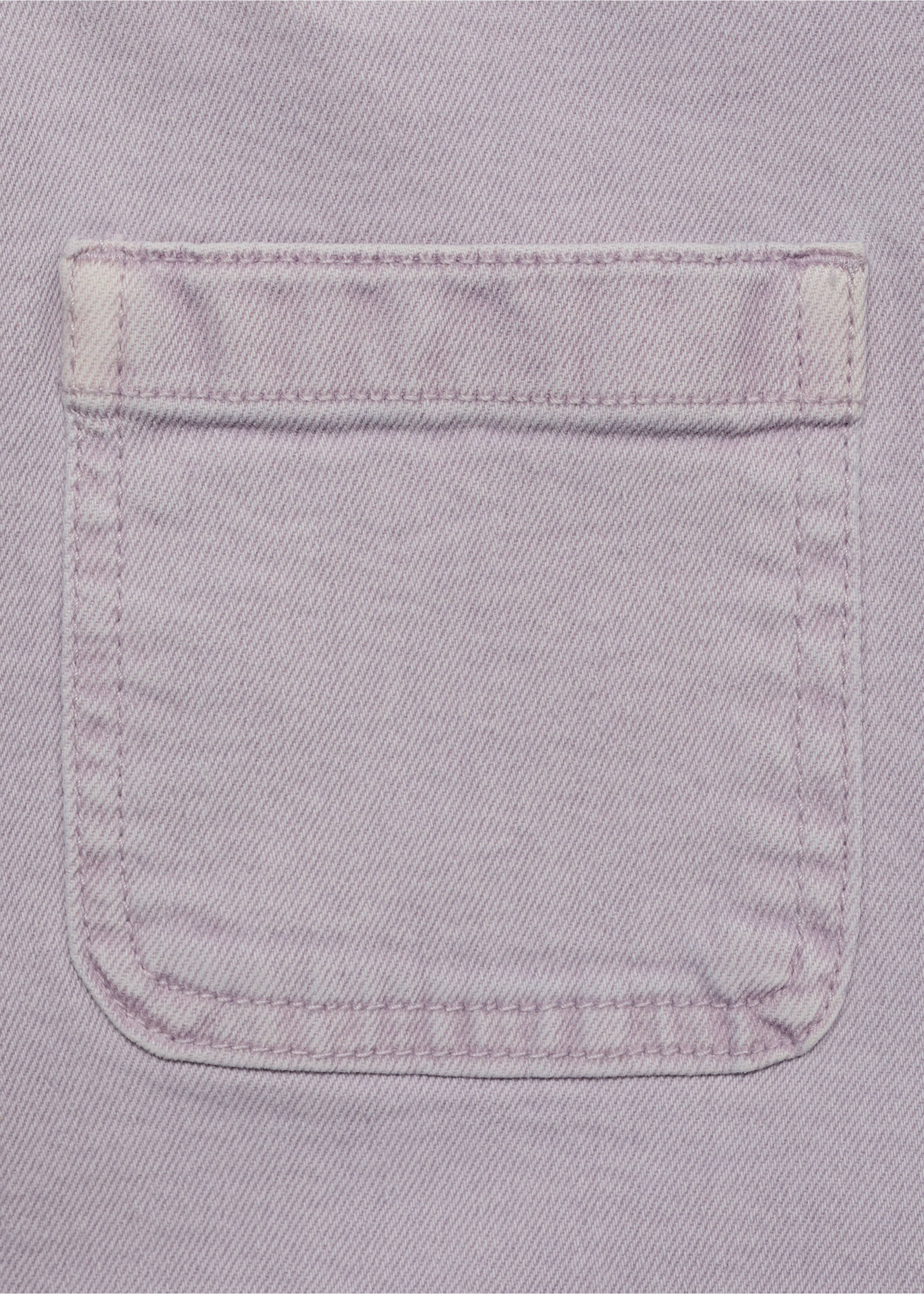 Shorts vaqueros bolsillos - Detalle del artículo 0, Lila. Ref: 87067166-00.
