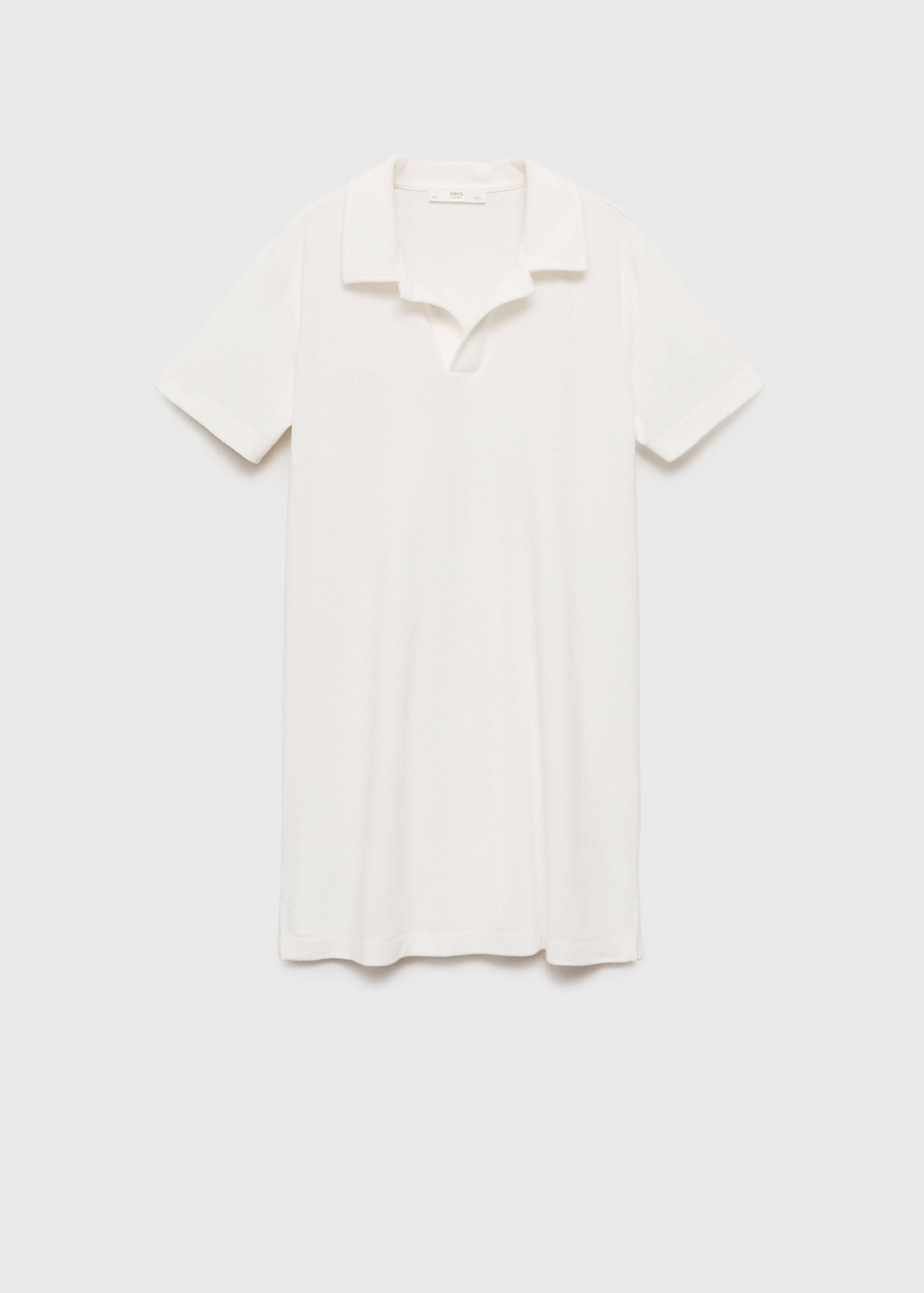 Frottee-Baumwoll-Nachthemd - Artikel ohne Model