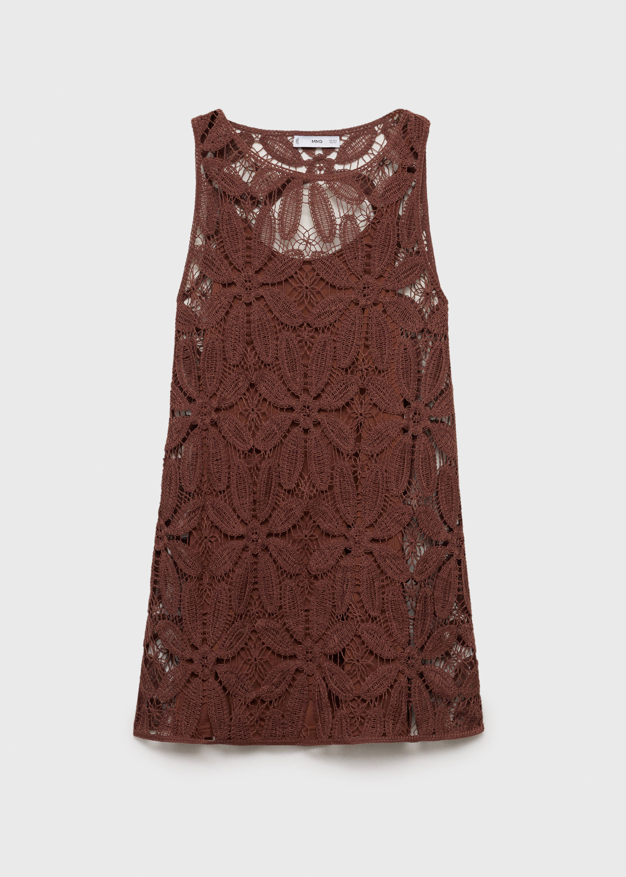 Vestido crochet espalda abierta - Artículo sin modelo