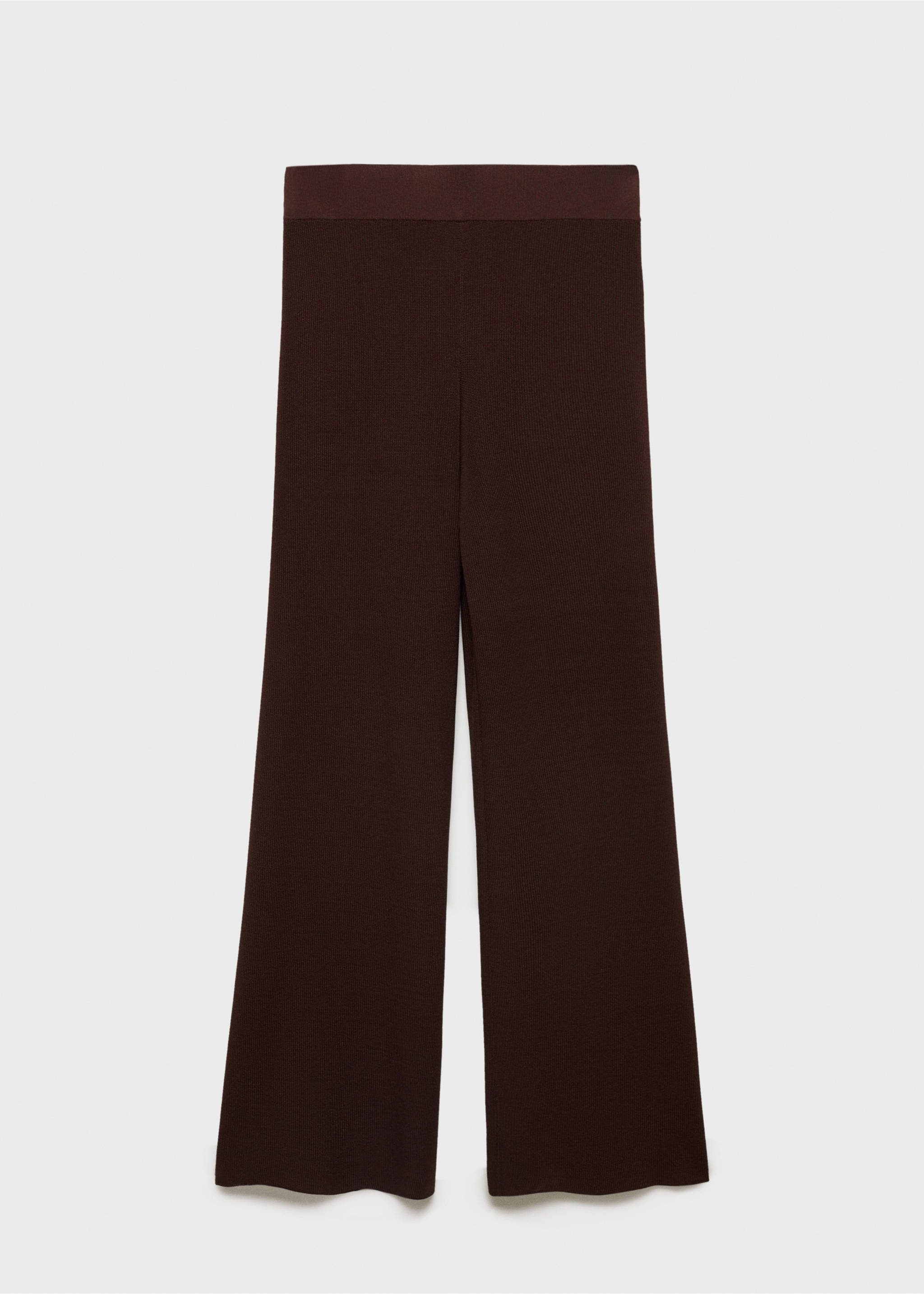 Gerade Strickhose - Artikel ohne Model, Schokolade. Ref: 87067172-00.