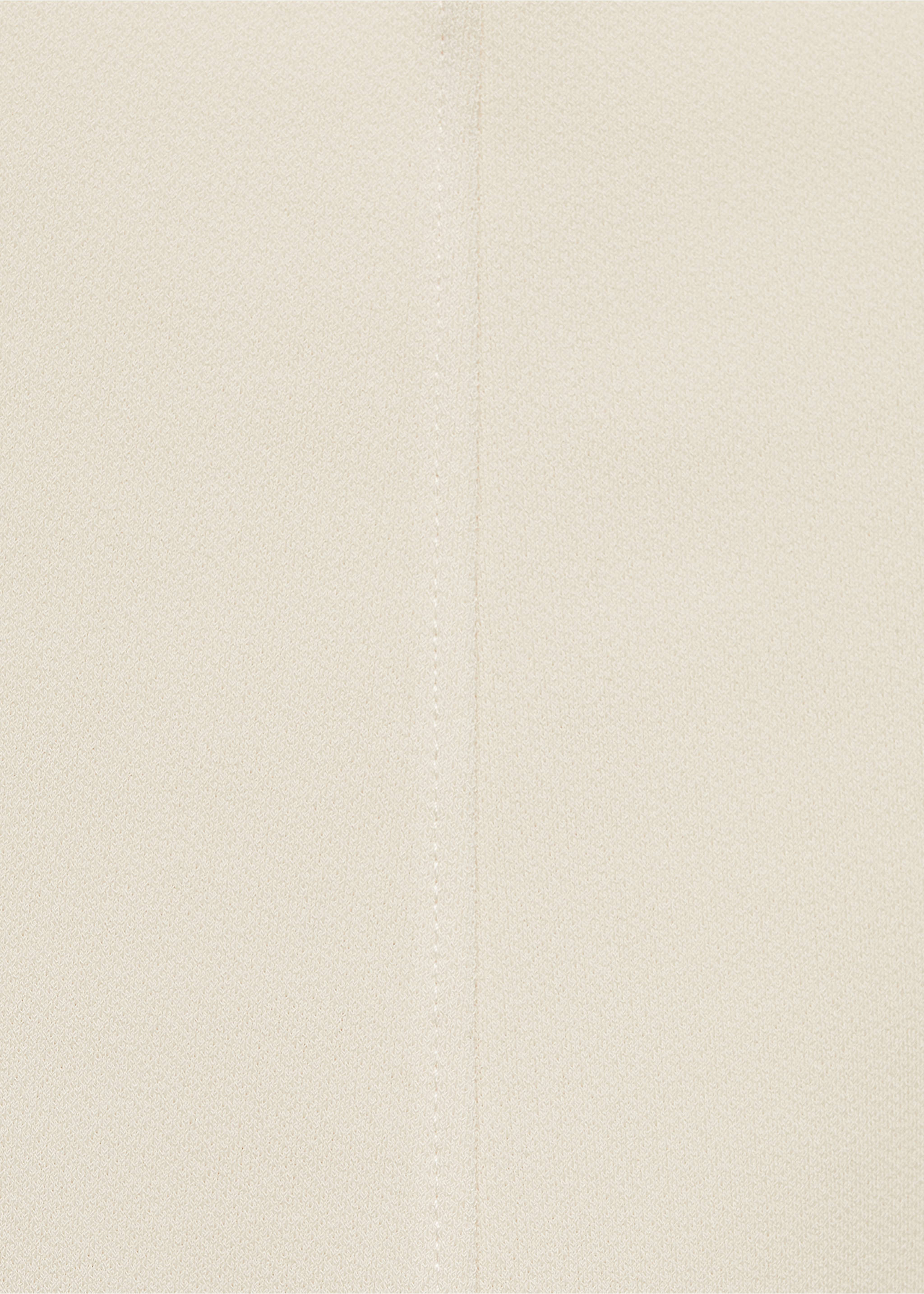 Boat-neck knitted top - Details of the article 0, Ecru. Ref: 87067180-00.