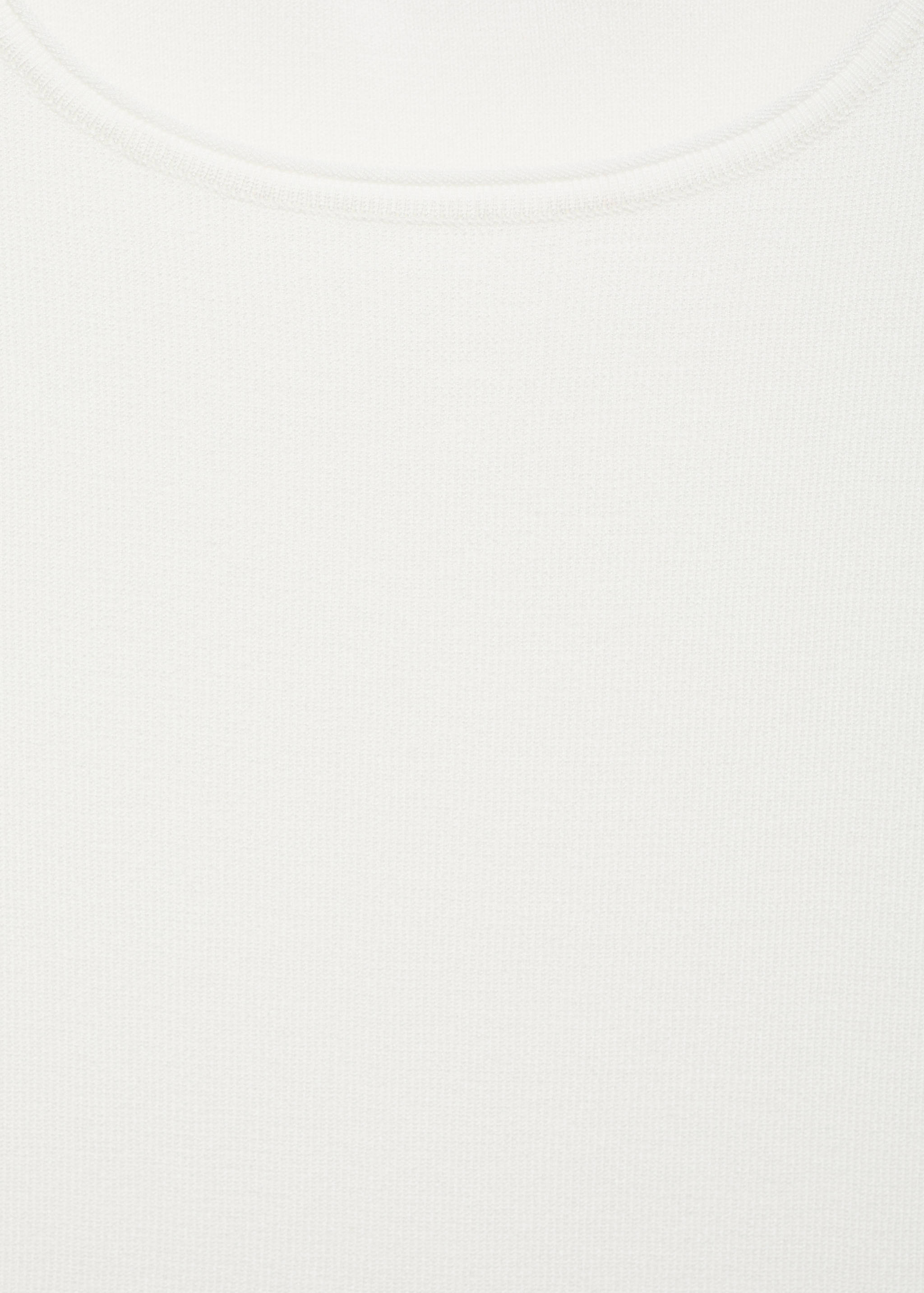 Knitted sweater with asymmetrical hem - Details of the article 8