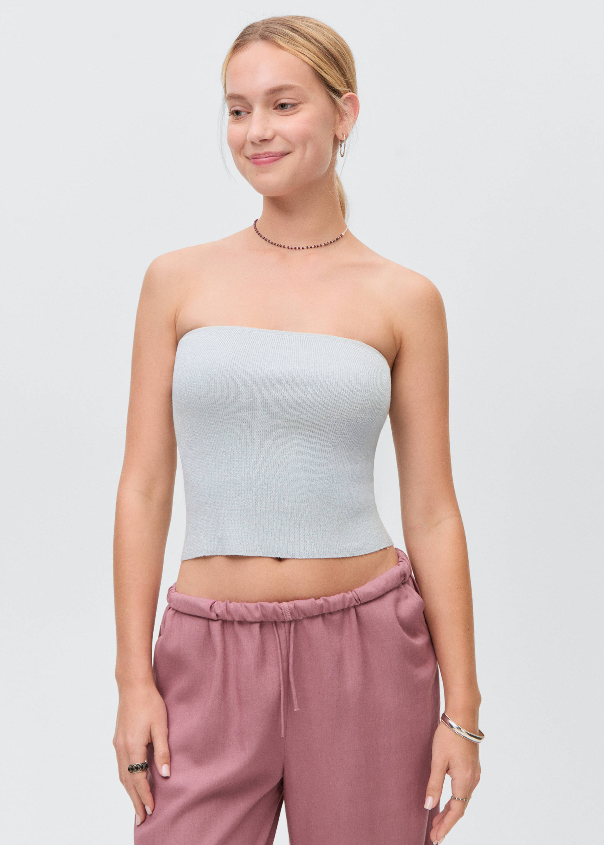 Pantalons rectes lli - Pla mig