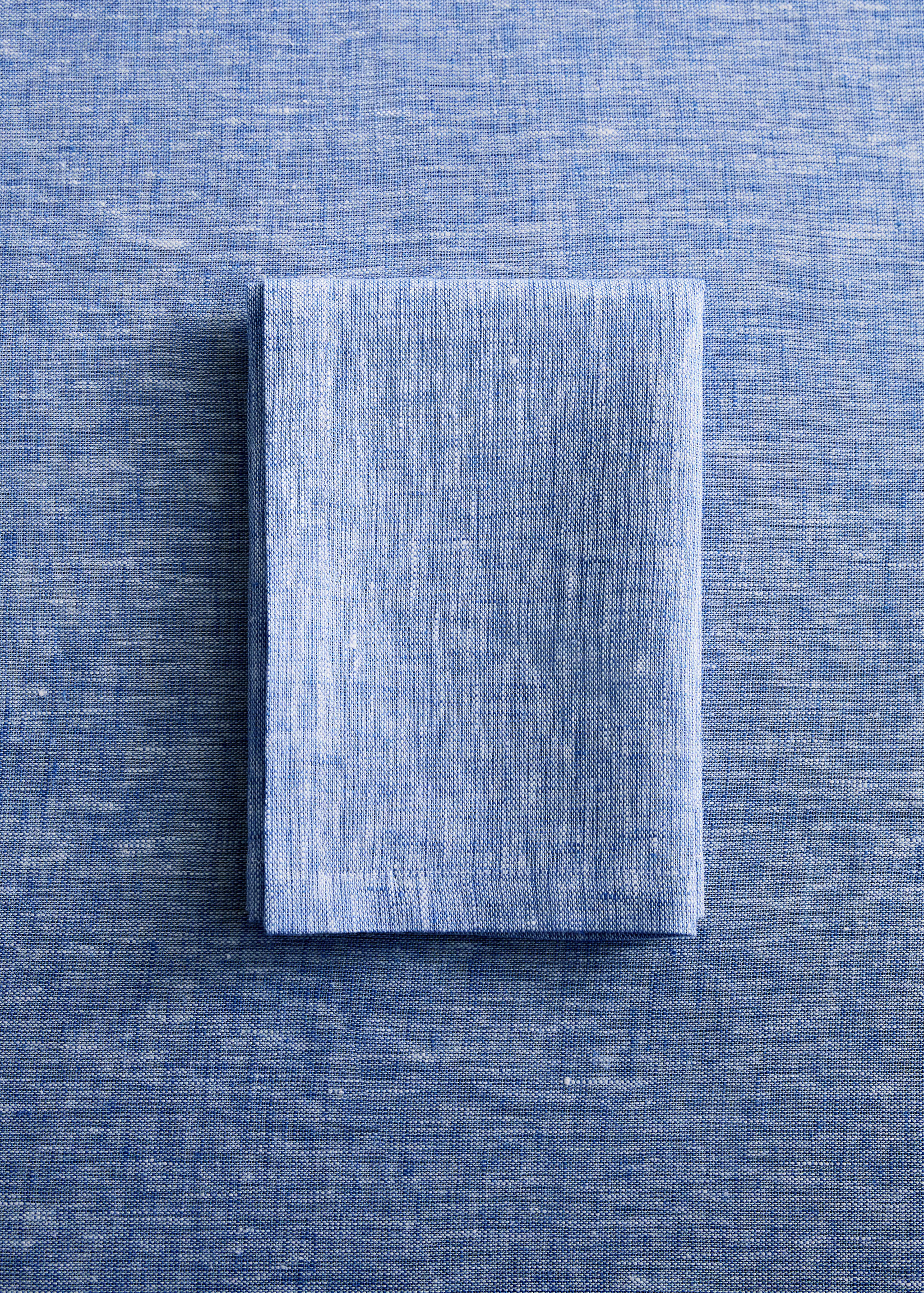 Dyed linen napkins - General plane